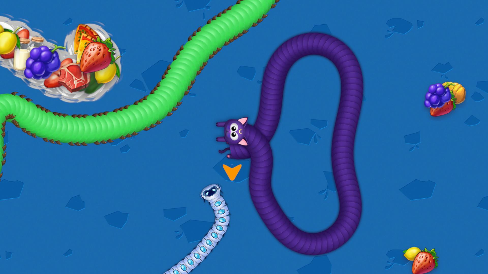 اسکرین شات 5 بازی Worm Family - Eat em All