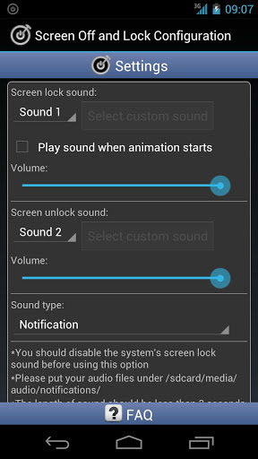 اسکرین شات 5 برنامه Screen Off and Lock