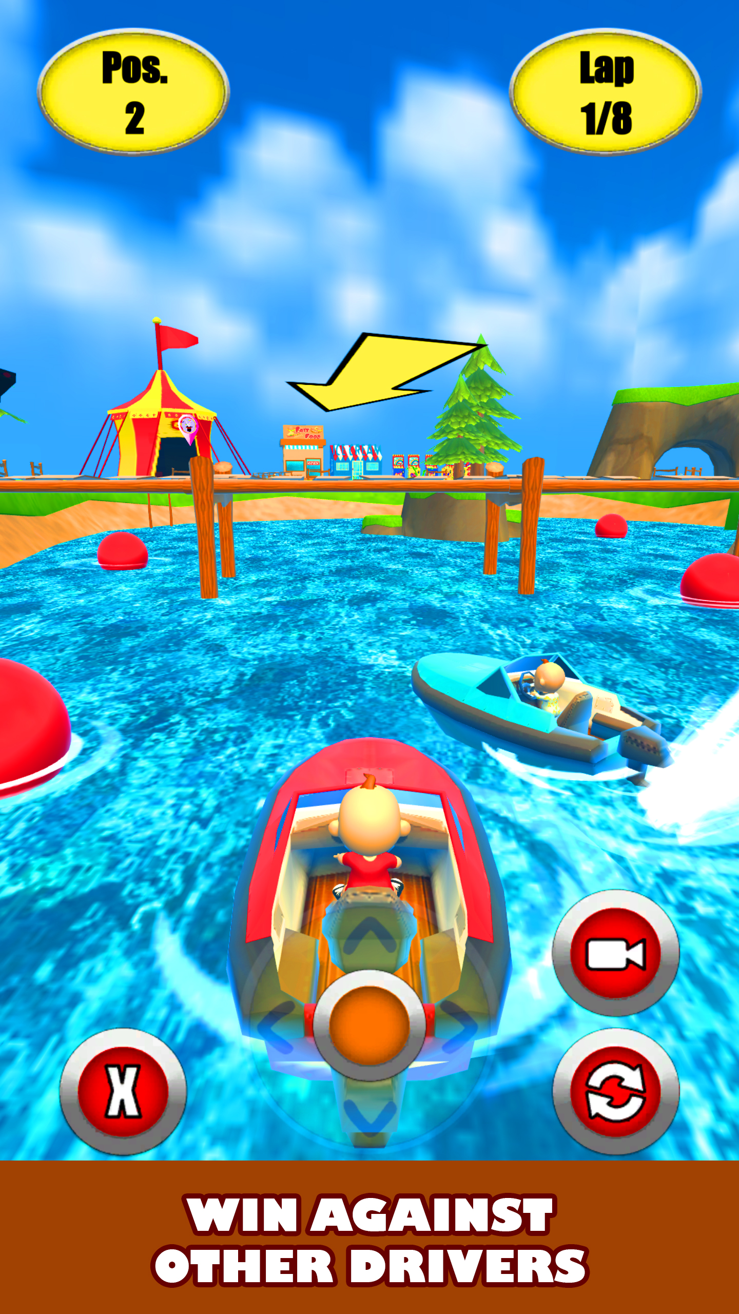 اسکرین شات 4 برنامه Baby Babsy Amusement Park 3D