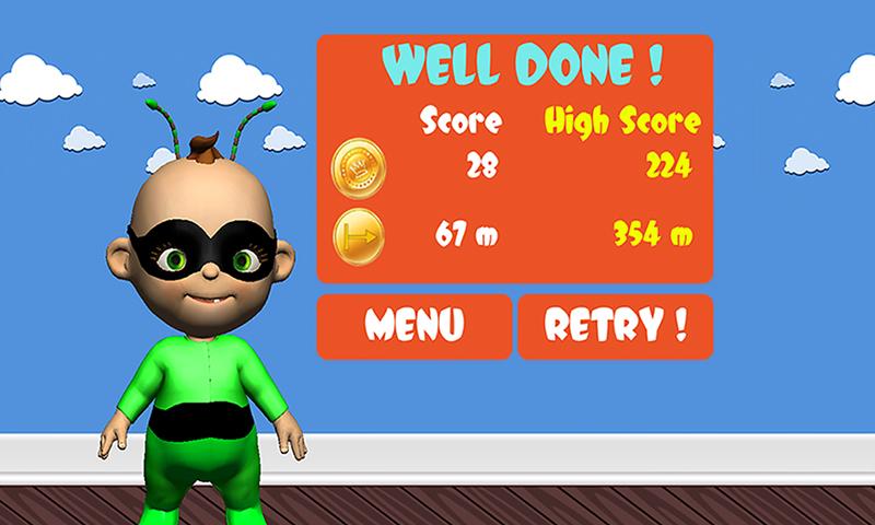 اسکرین شات 6 بازی Baby Hero 3D - Super Babsy Kid