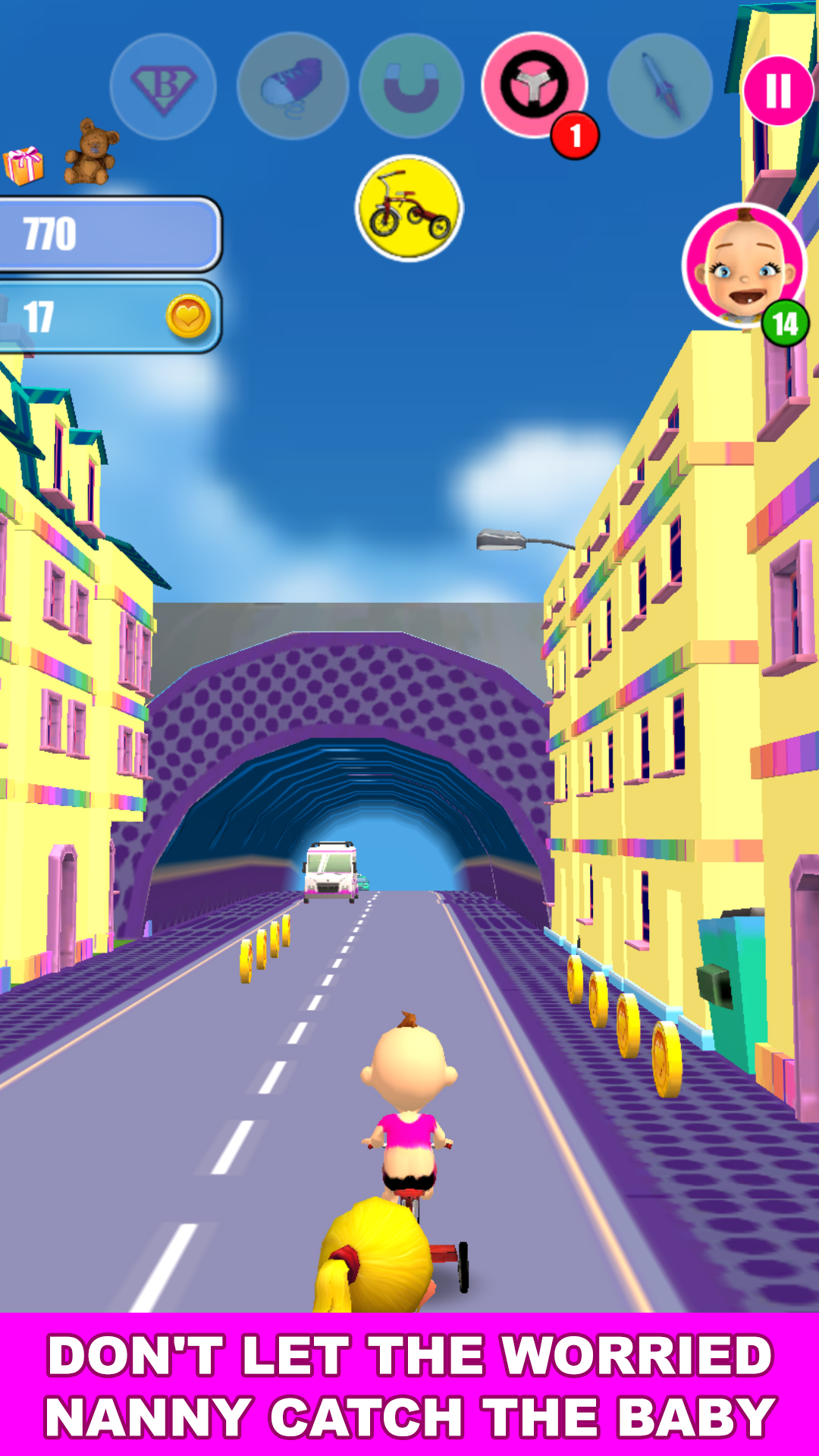 اسکرین شات 3 برنامه Baby Run The Babysitter Escape