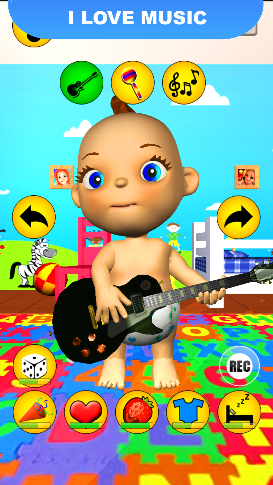 اسکرین شات 4 بازی My Baby: Baby Girl Babsy