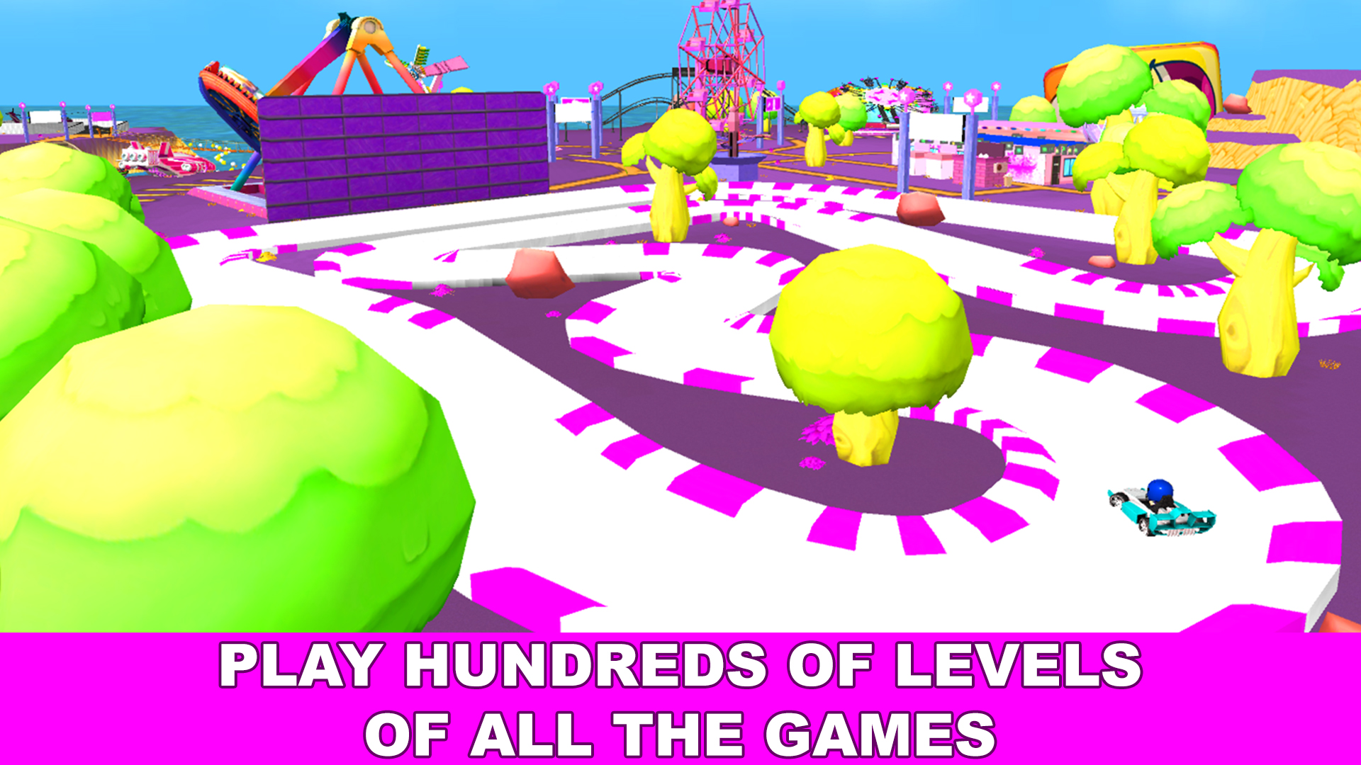 اسکرین شات 5 برنامه Princess Fun Park And Games
