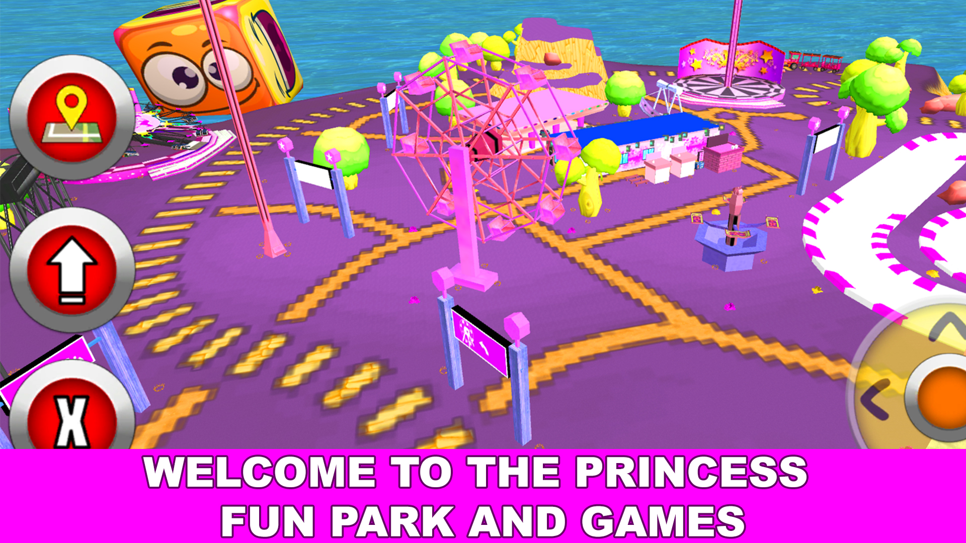 اسکرین شات 8 برنامه Princess Fun Park And Games