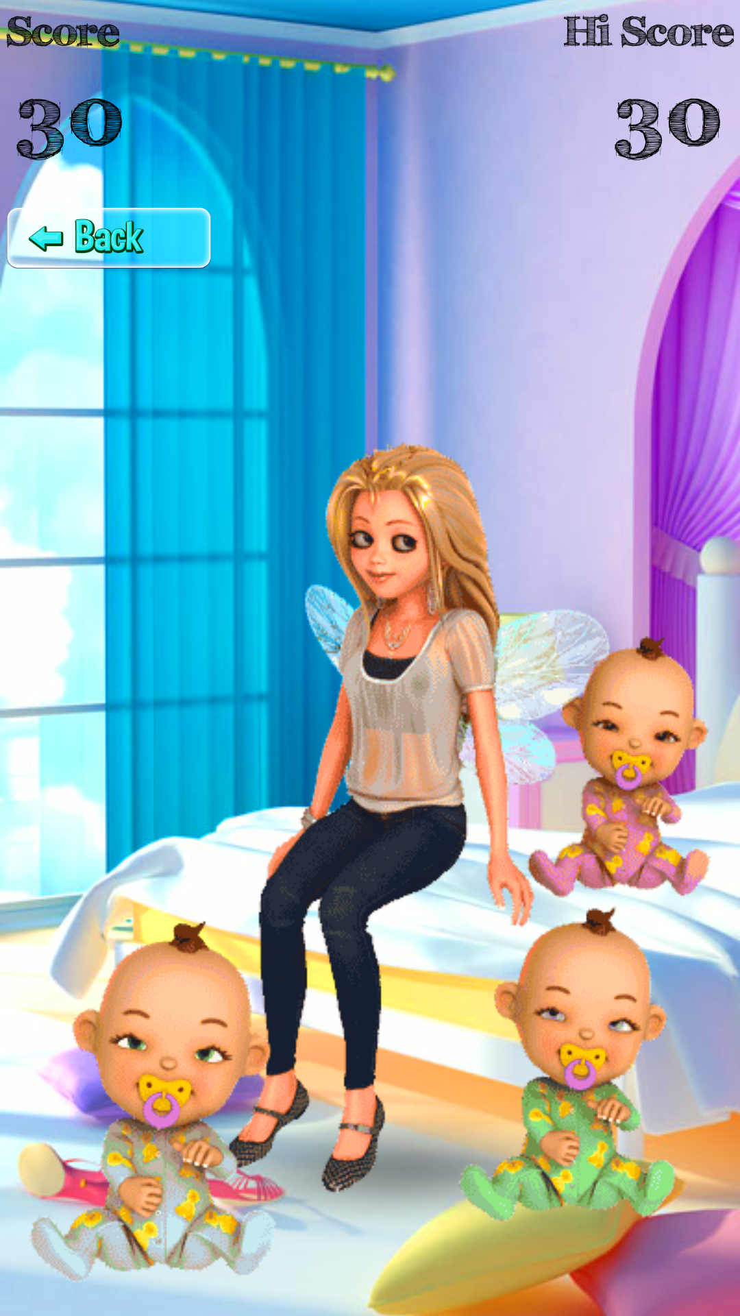 اسکرین شات 5 برنامه Talking Baby Twins - Babsy