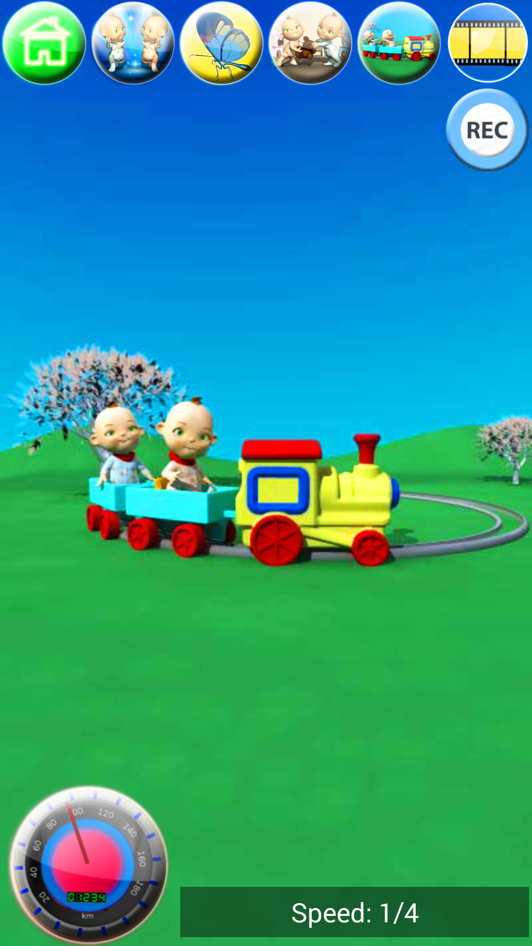اسکرین شات 8 برنامه Talking Baby Twins - Babsy
