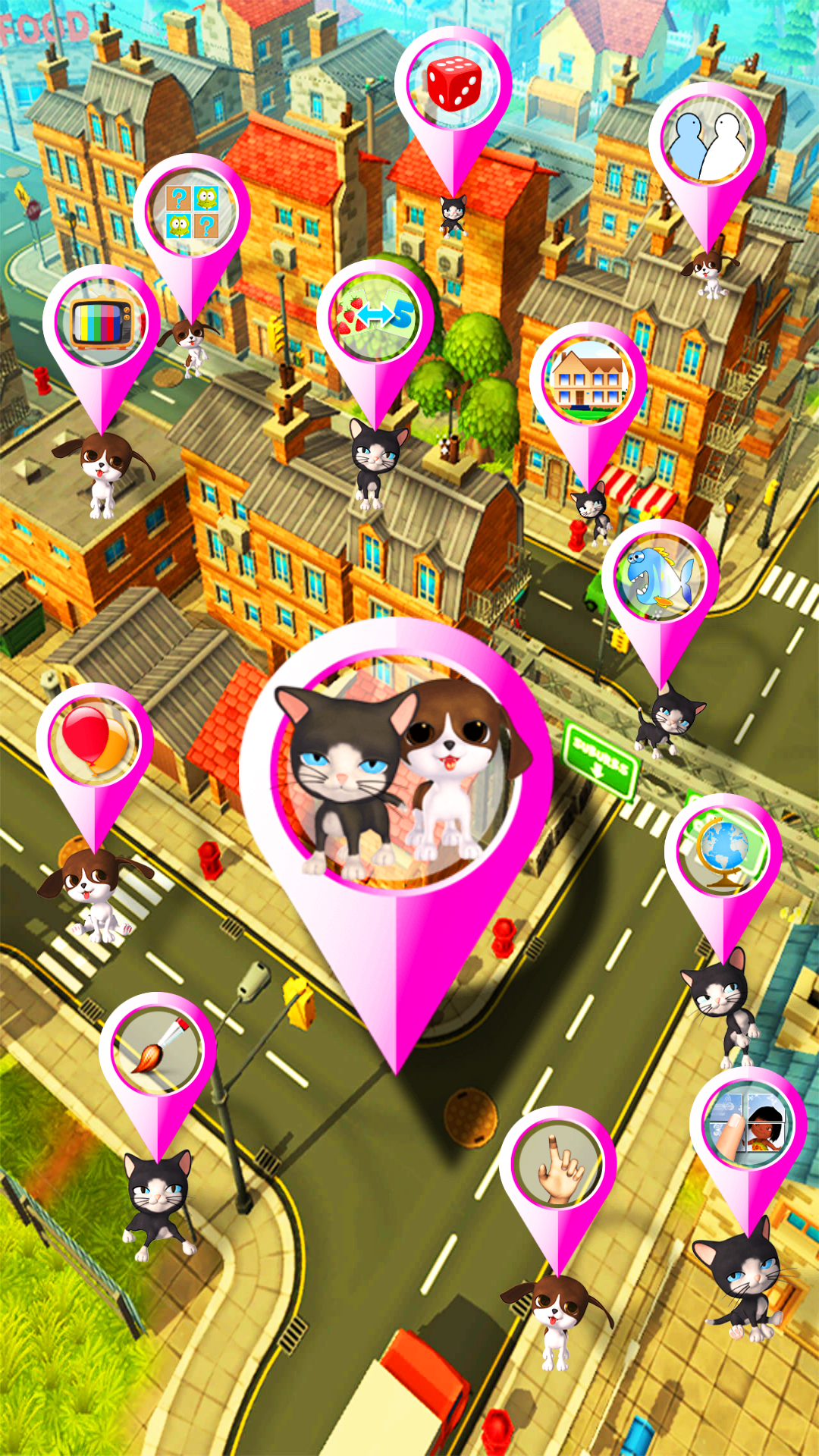 اسکرین شات 8 برنامه Talking Cat & Dog