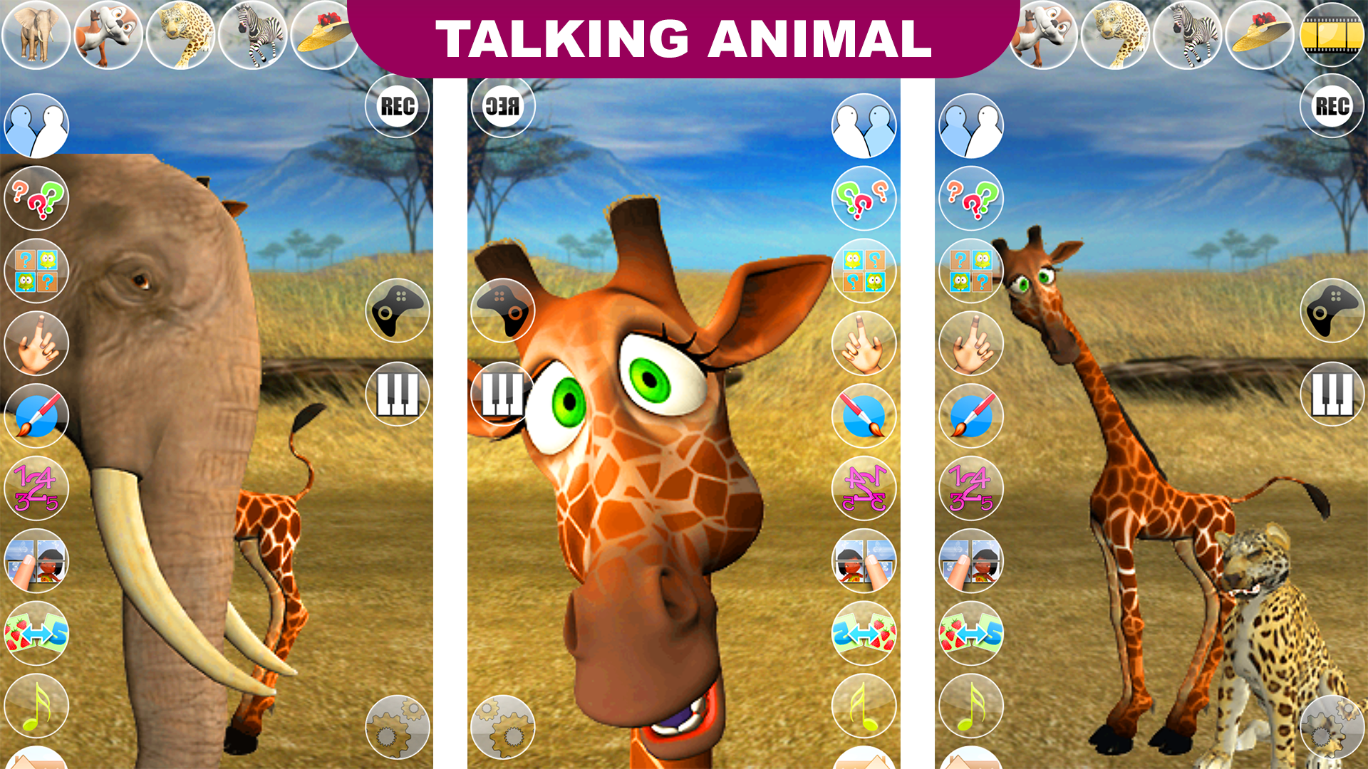 اسکرین شات 8 برنامه Talking George The Giraffe