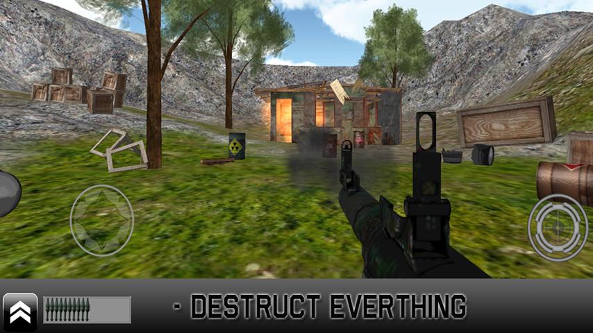 اسکرین شات 1 برنامه Guns & Destruction