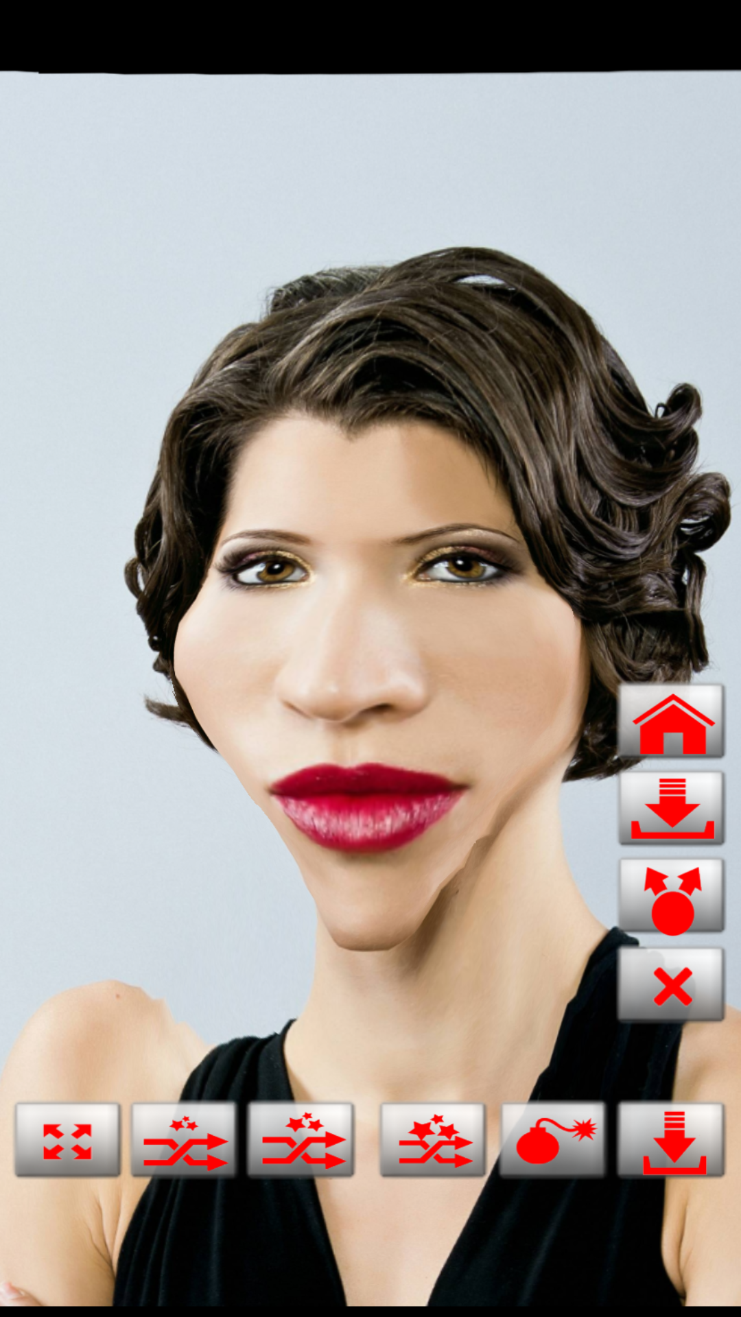 اسکرین شات 5 برنامه Warp My Face: Fun Photo Editor