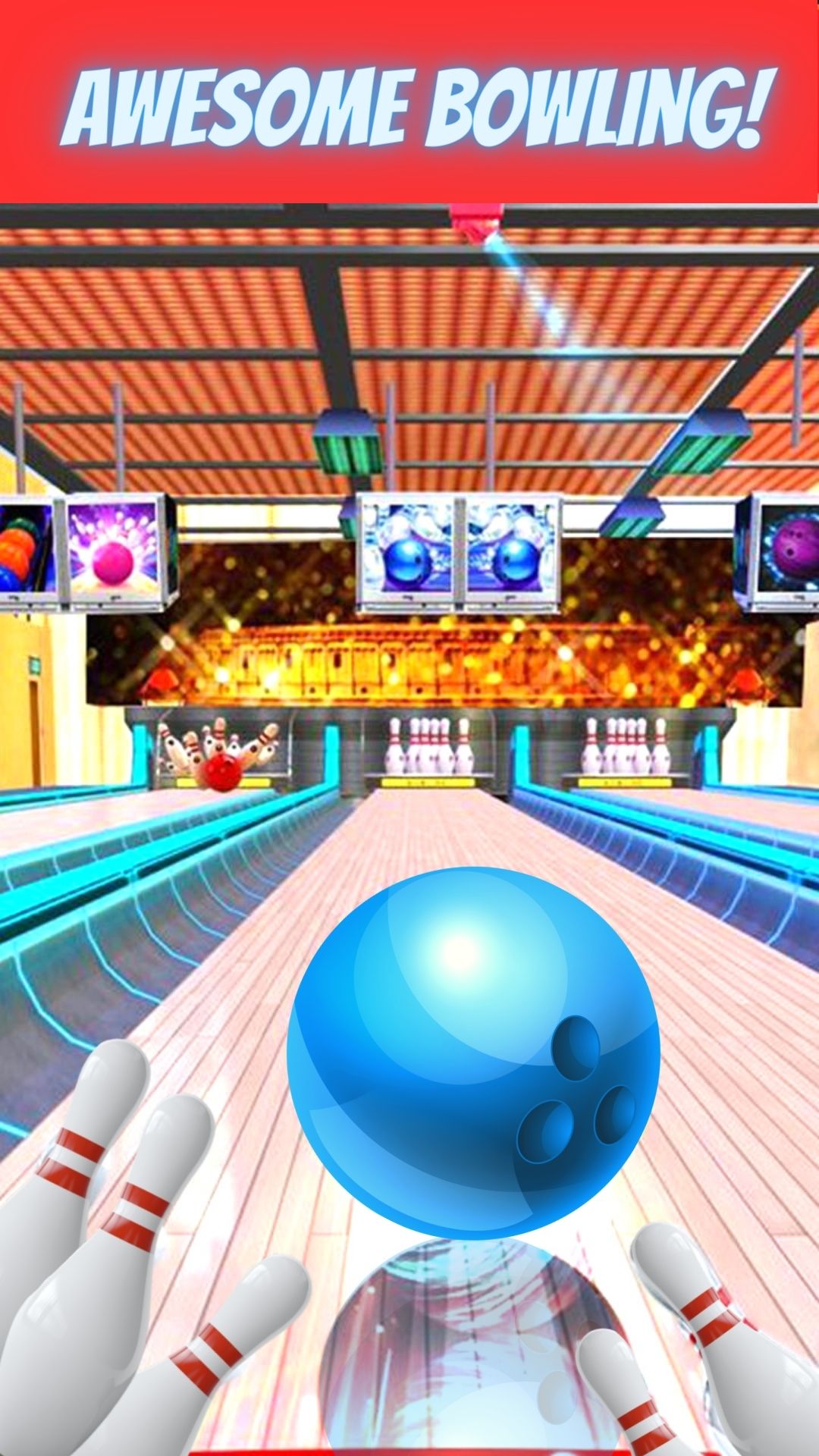 اسکرین شات 5 بازی Bowling League-3d Bowling Game