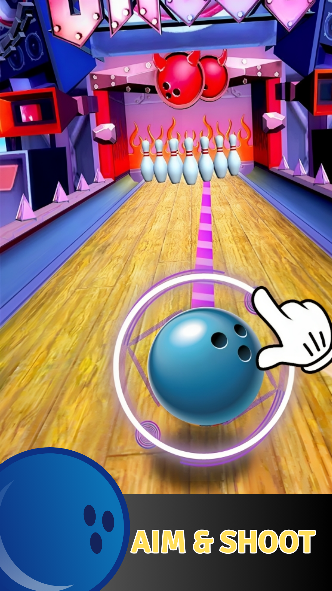 اسکرین شات 4 بازی Bowling League-3d Bowling Game