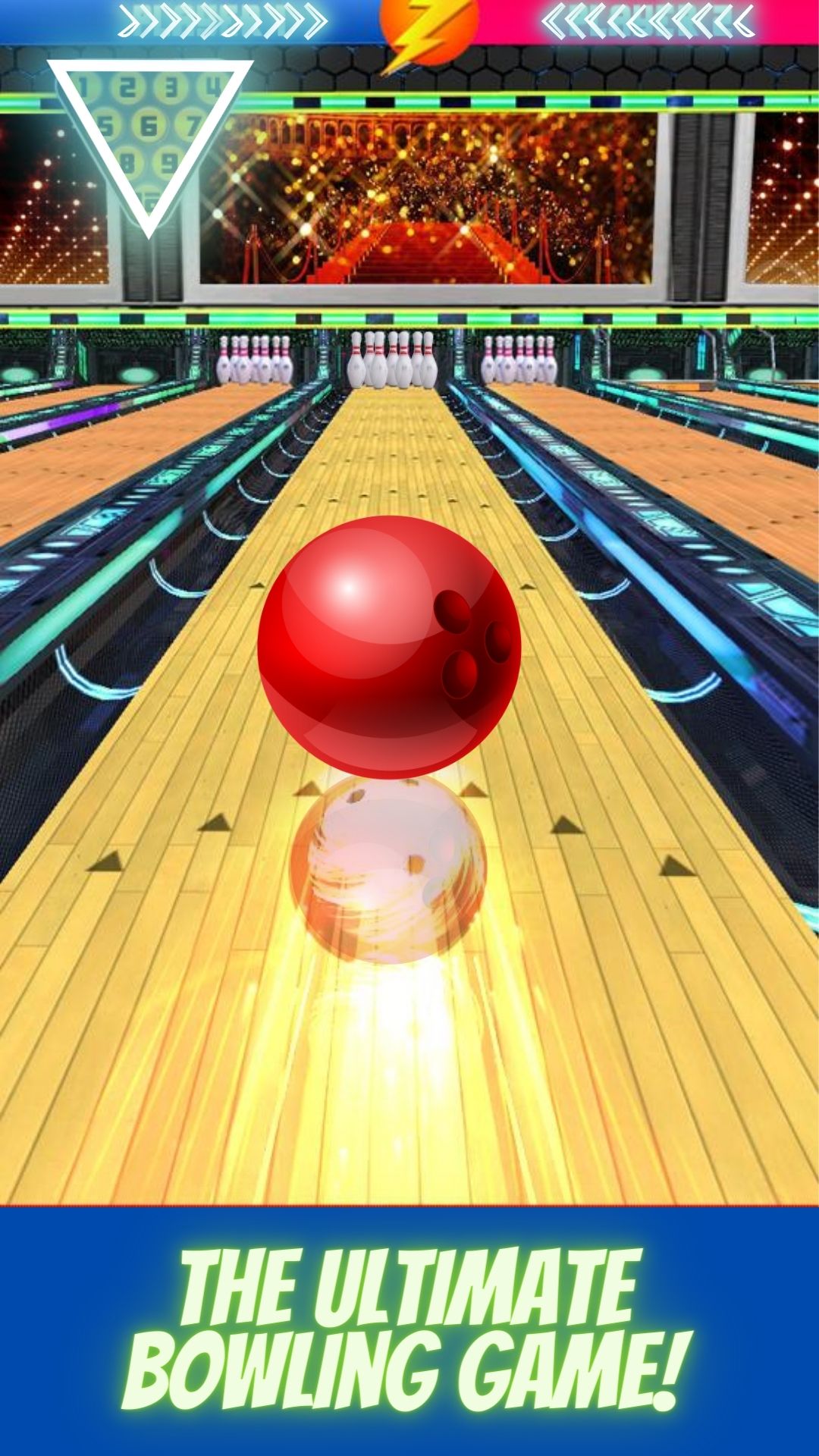اسکرین شات 3 بازی Bowling League-3d Bowling Game