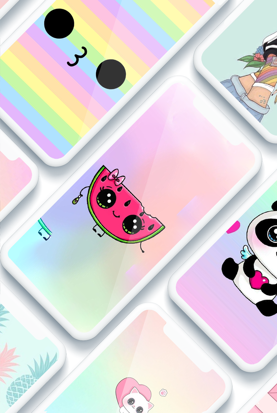 اسکرین شات 4 برنامه Kawaii Wallpaper: Cute, Kawaii