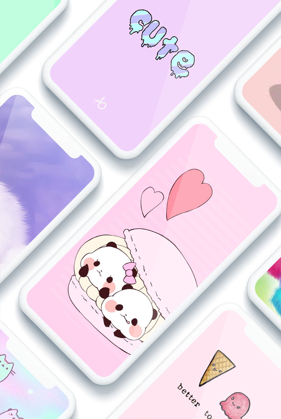 اسکرین شات 6 برنامه Kawaii Wallpaper: Cute, Kawaii