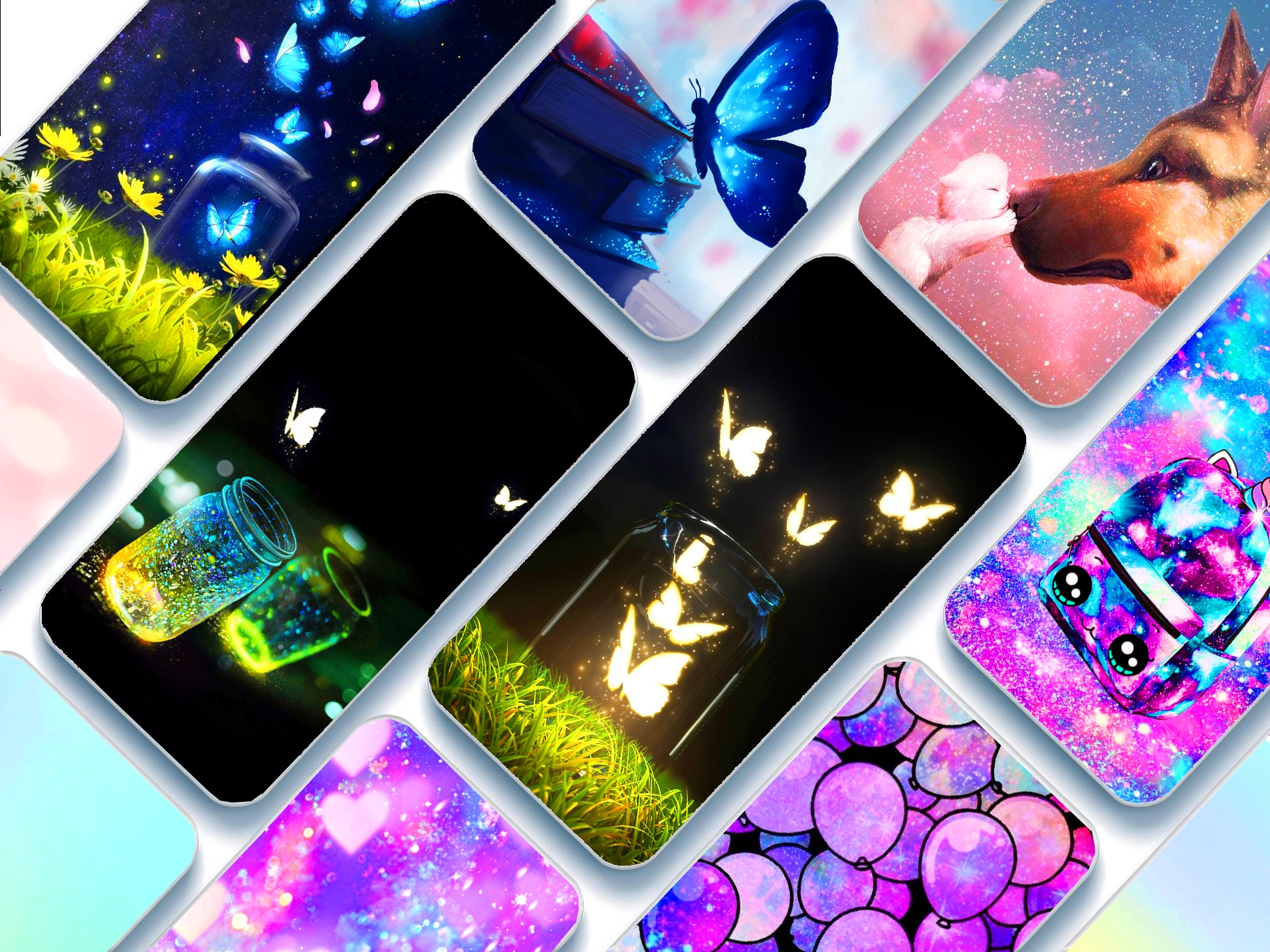 اسکرین شات 8 برنامه Cute kawaii Wallpapers