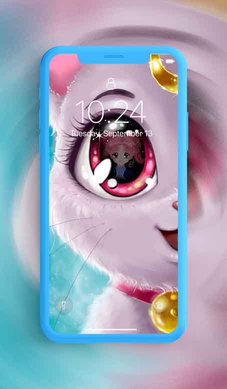 اسکرین شات 2 برنامه Kawaii Wallpaper