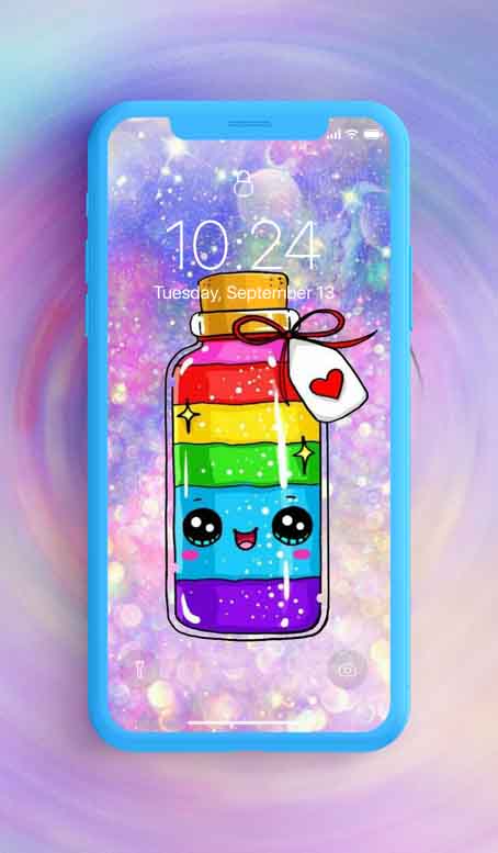 اسکرین شات 5 برنامه Kawaii Wallpaper
