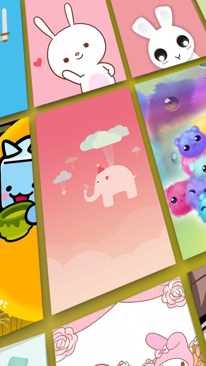 اسکرین شات 2 برنامه Kawaii Cute Wallpaper: Cutely