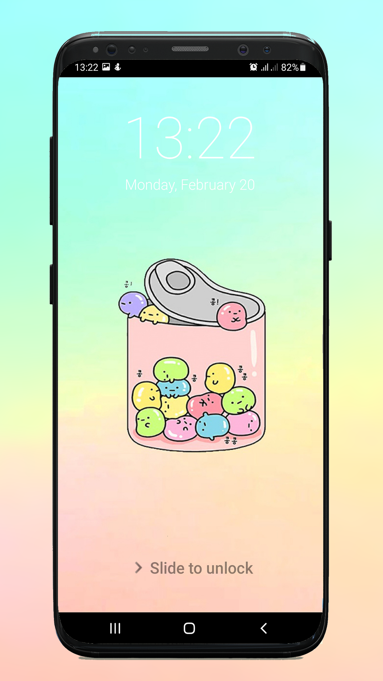 اسکرین شات 6 برنامه Kawaii Cute LockScreen