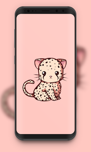 اسکرین شات 6 برنامه Kawaii Wallpapers | Cute Backgrounds