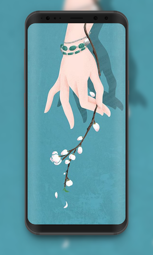 اسکرین شات 5 برنامه Kawaii Wallpapers | Cute Backgrounds