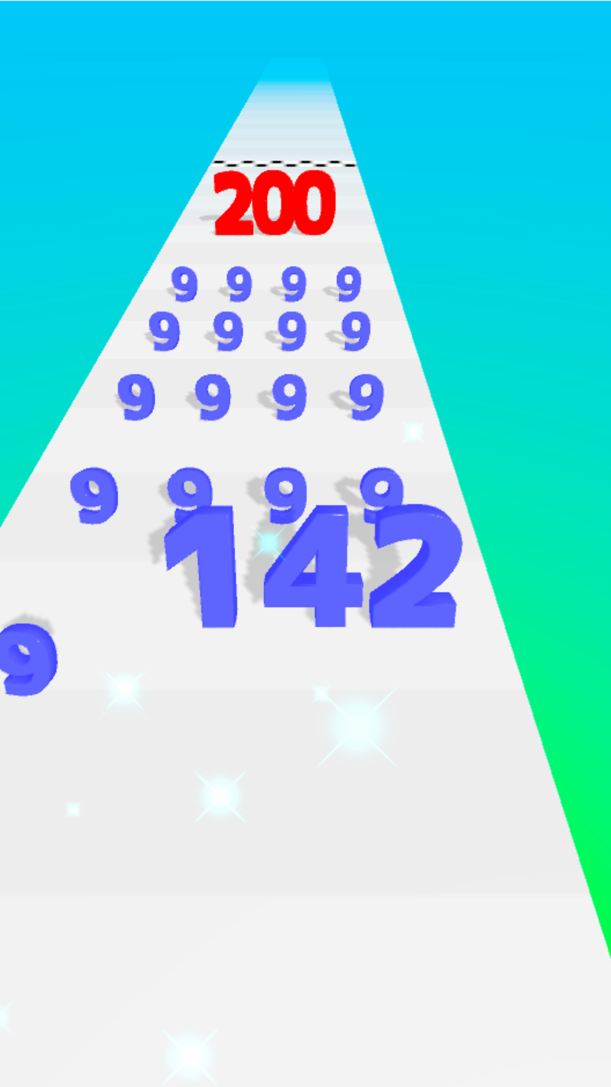 اسکرین شات 2 بازی Number Master: Run and merge