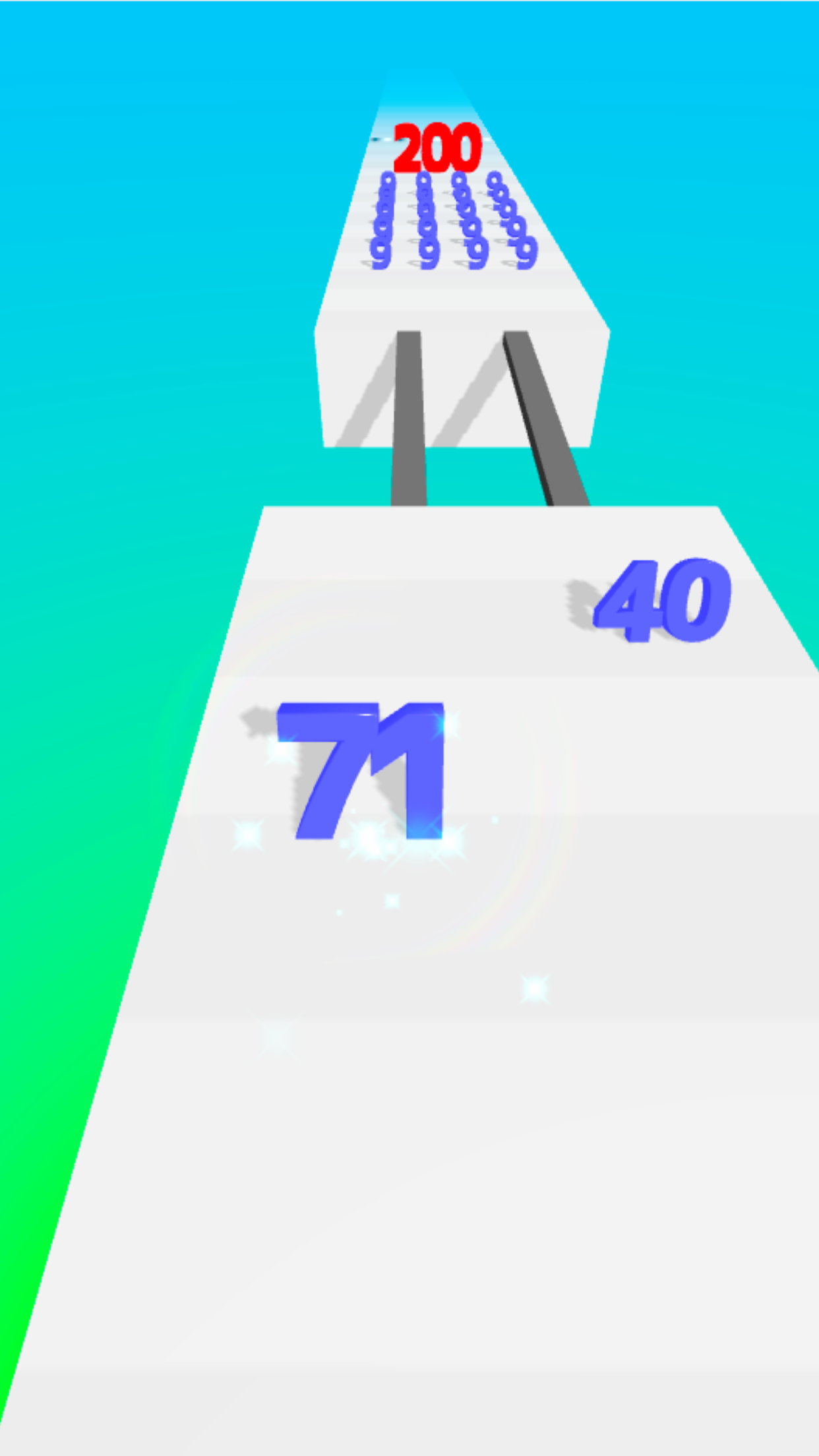 اسکرین شات 3 بازی Number Master: Run and merge