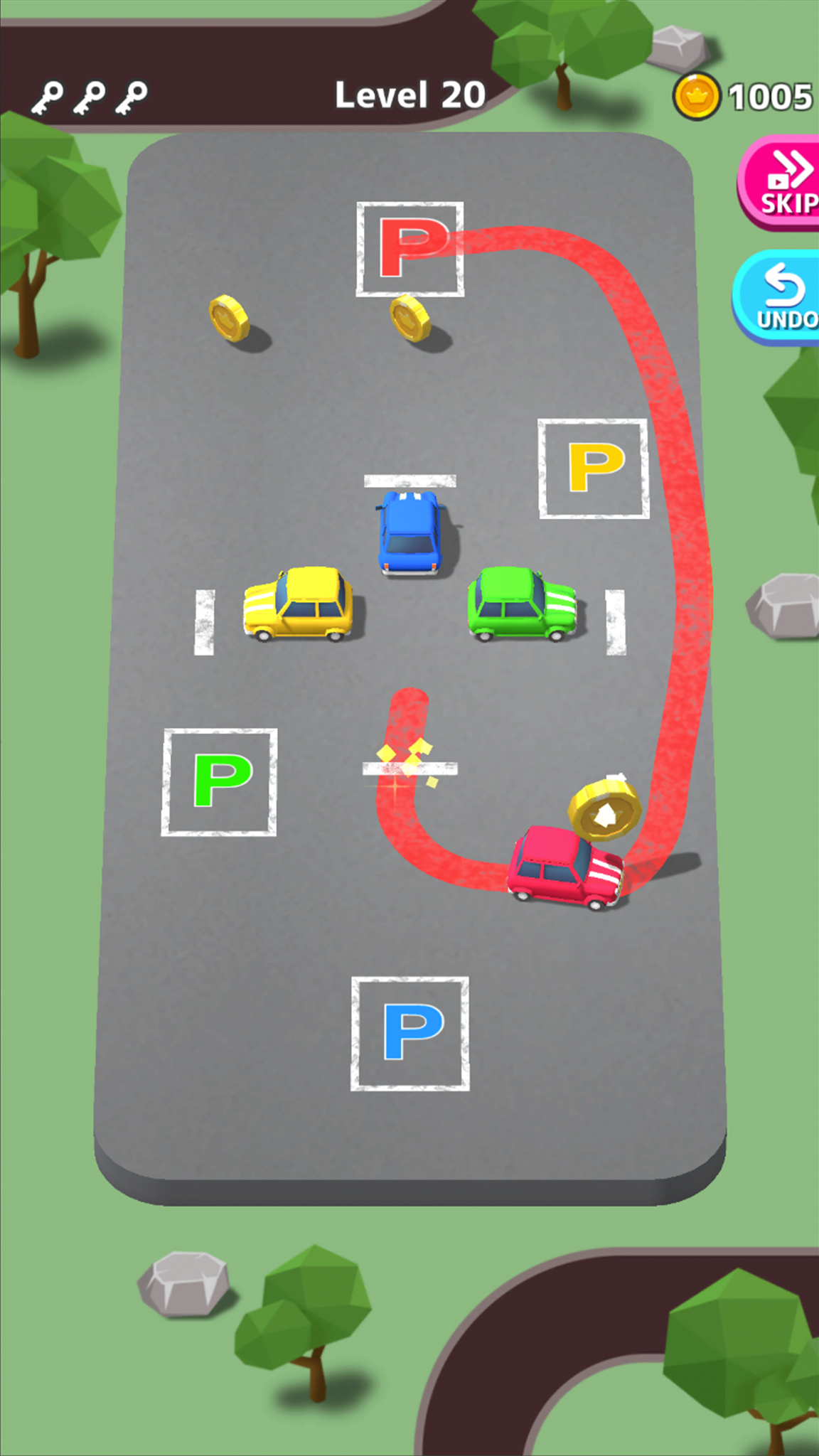 اسکرین شات 1 بازی Park Master
