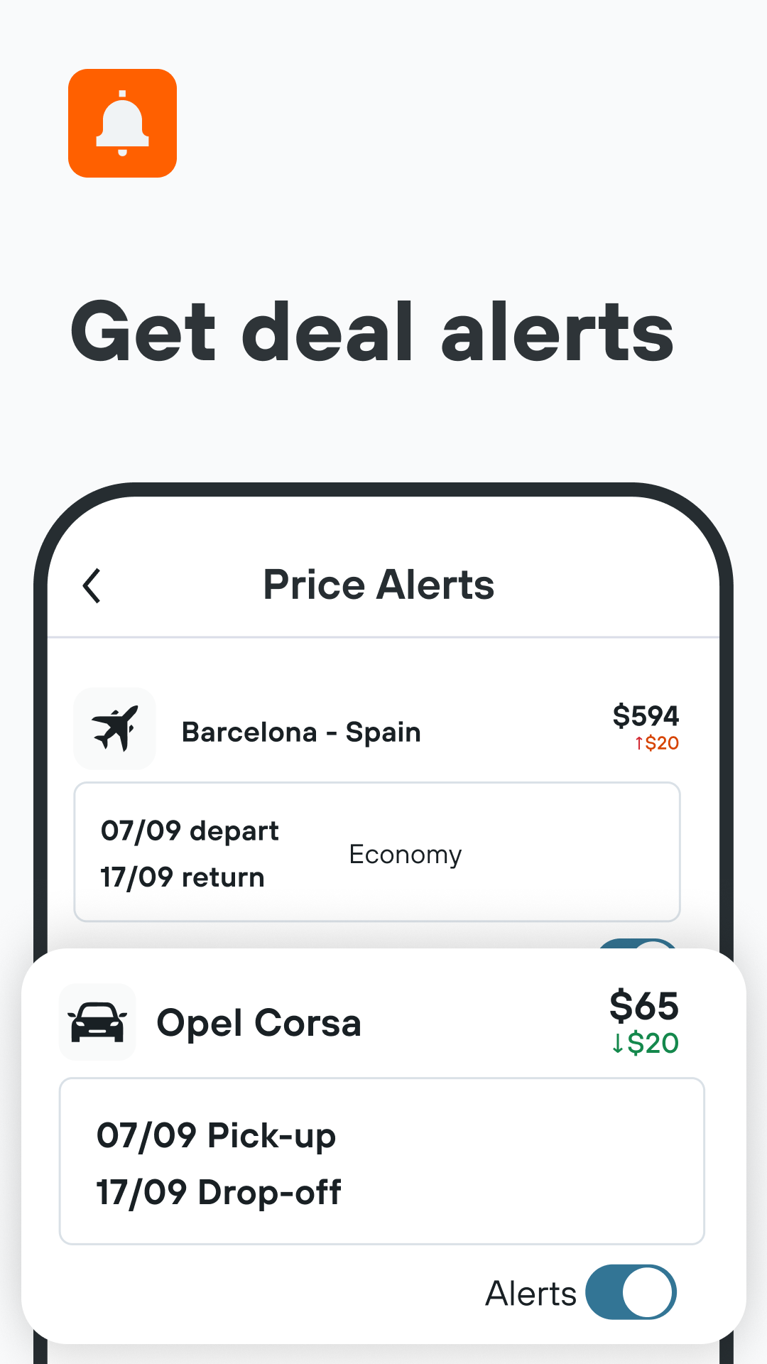 اسکرین شات 5 برنامه KAYAK: Flights, Hotels & Cars