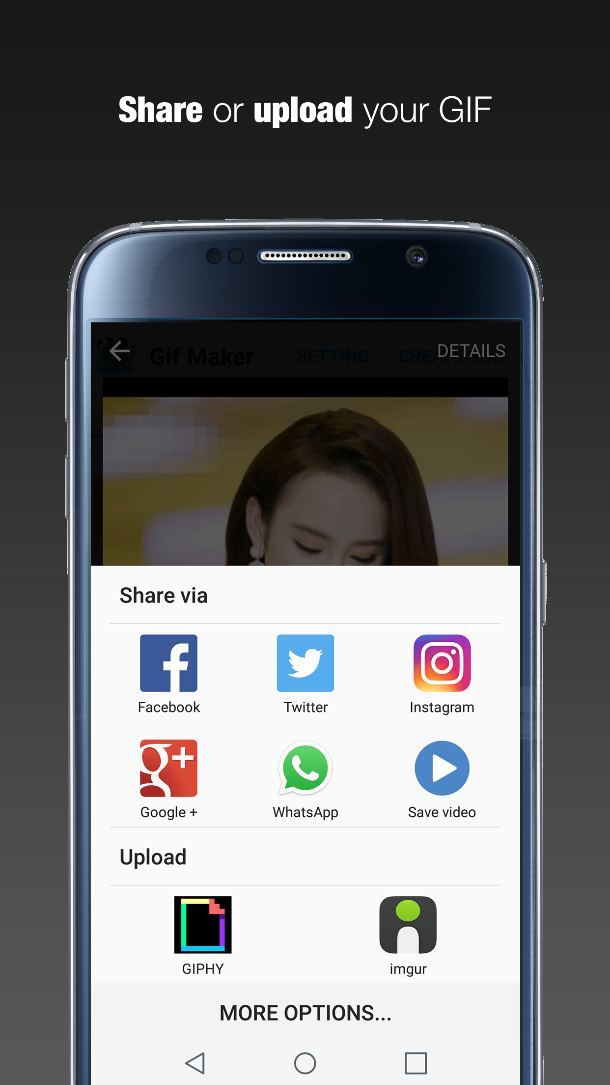اسکرین شات 8 برنامه GIF Maker  - GIF Editor
