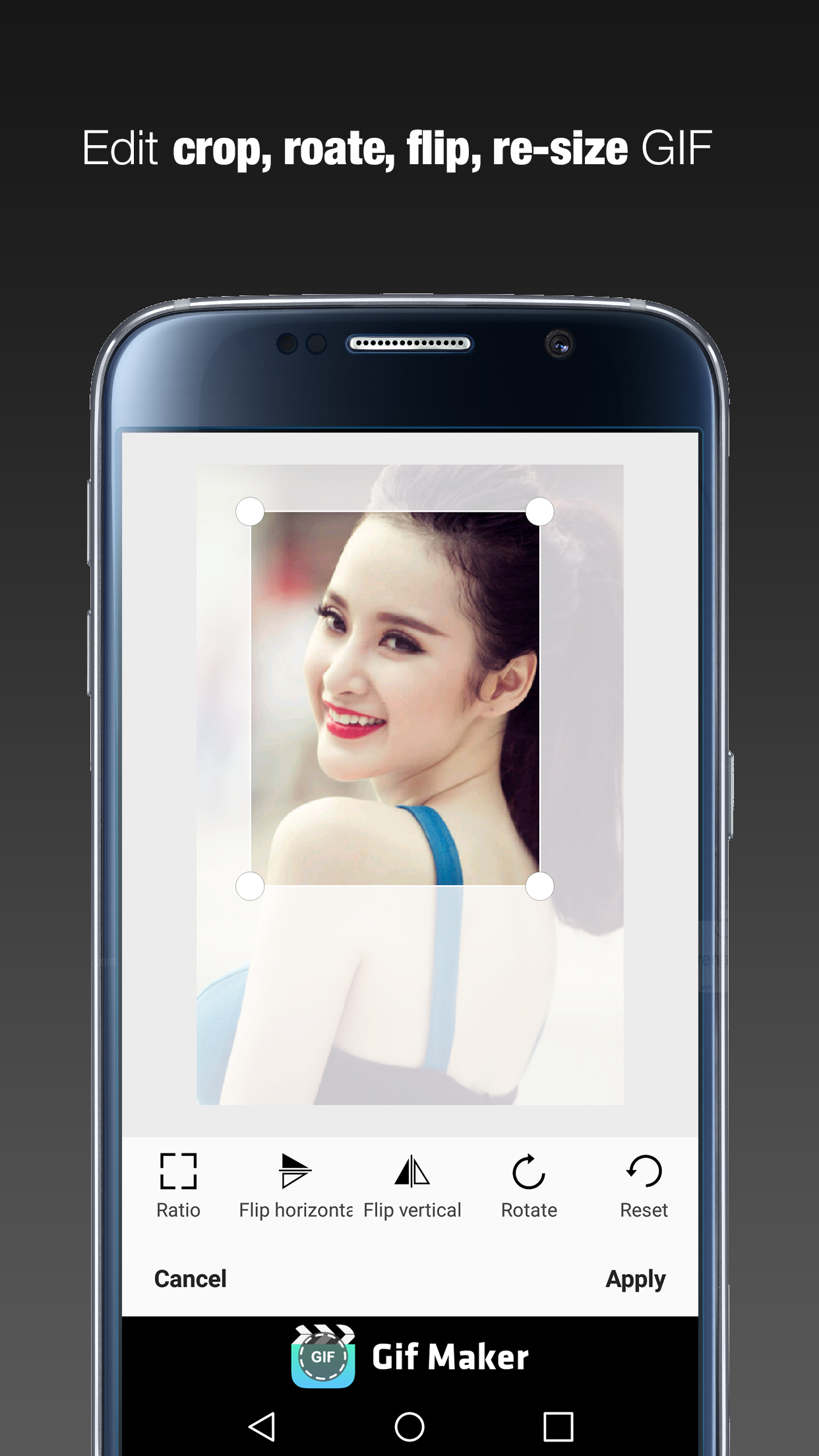 اسکرین شات 6 برنامه GIF Maker  - GIF Editor