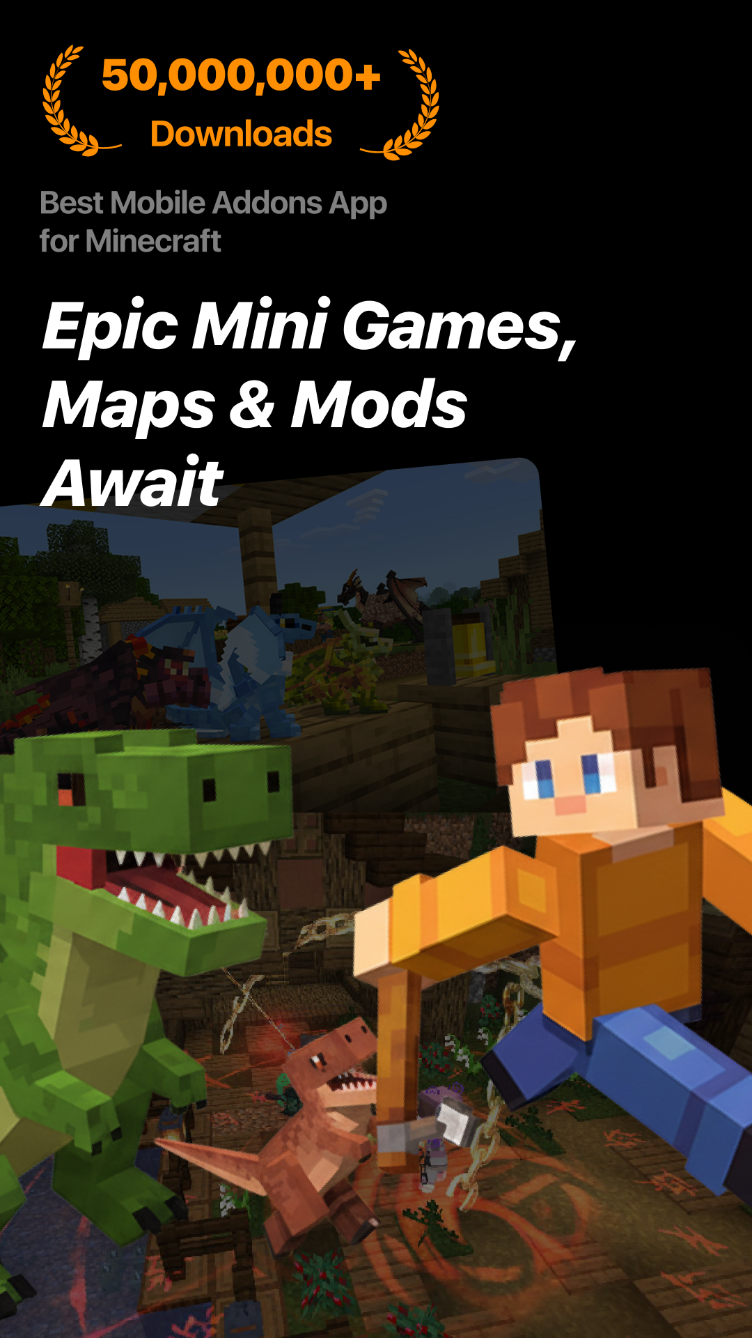 اسکرین شات 1 برنامه Addons for Minecraft