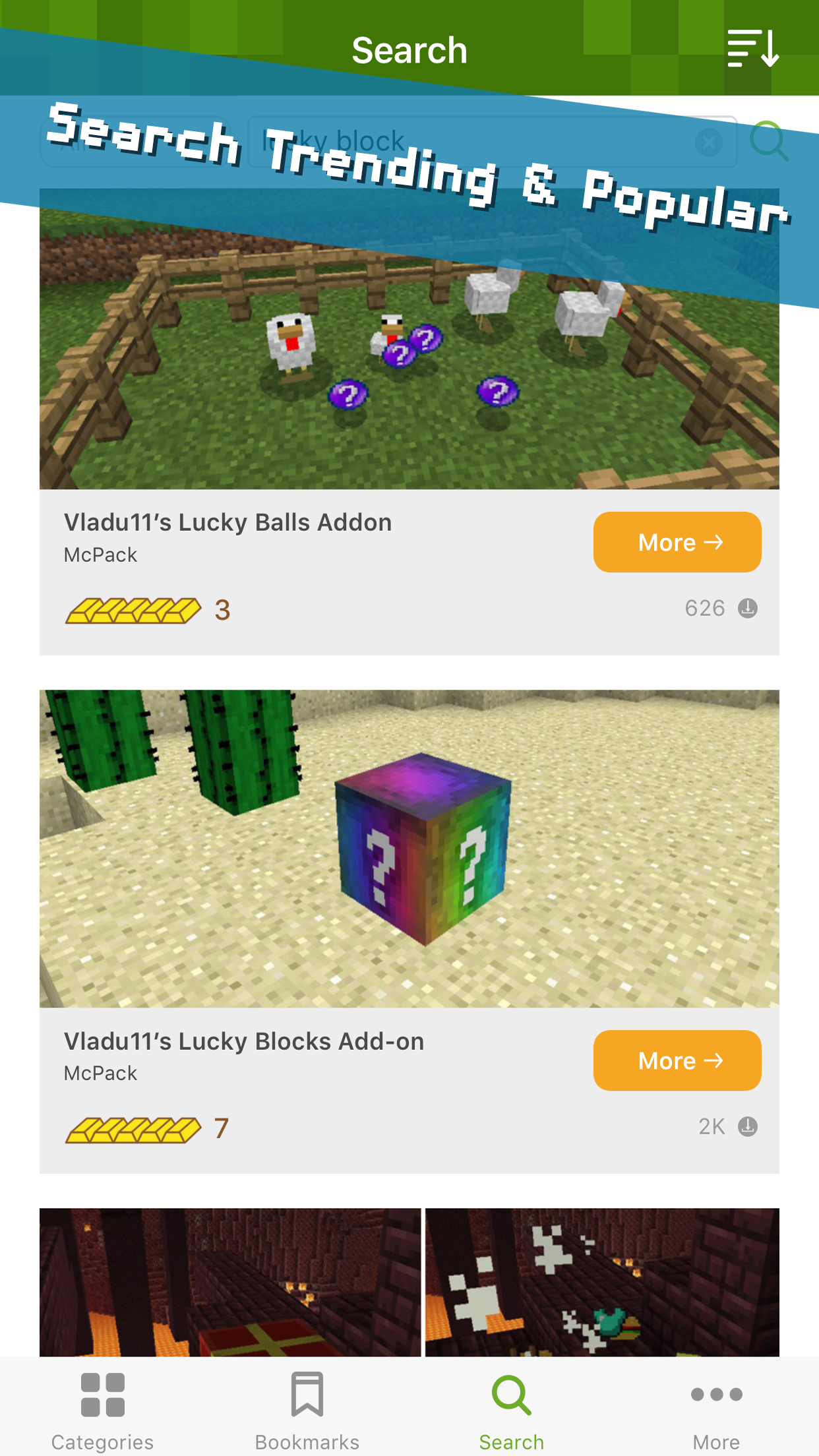 اسکرین شات 3 برنامه Addons for Minecraft