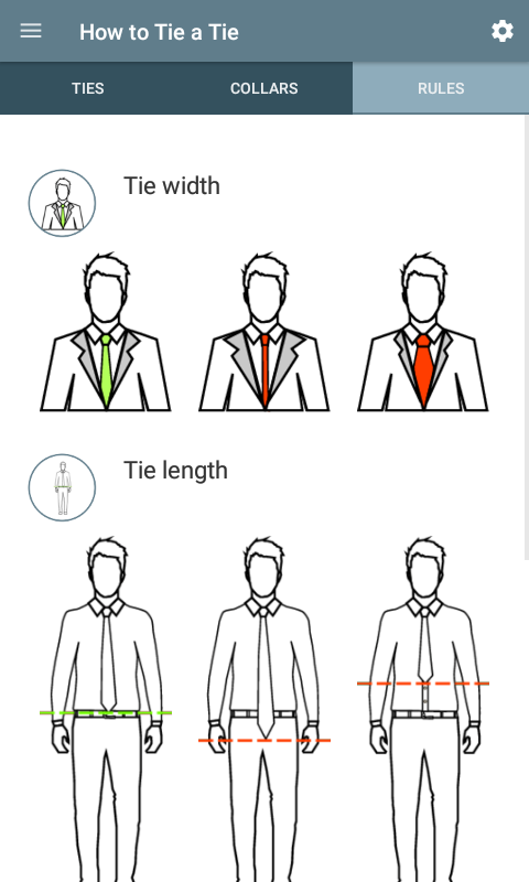 اسکرین شات 7 برنامه Encyclopedia of Tie Knots