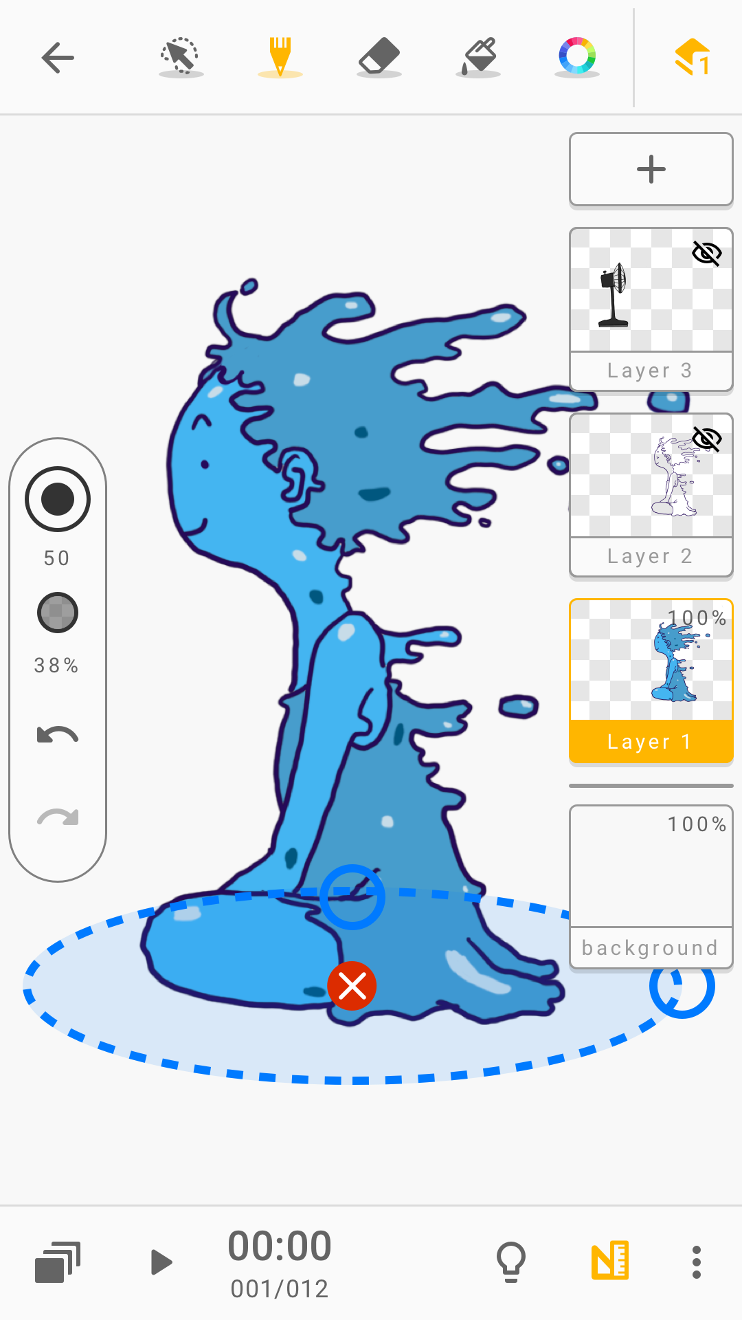 اسکرین شات 3 برنامه Animation Desk–Cartoon & GIF