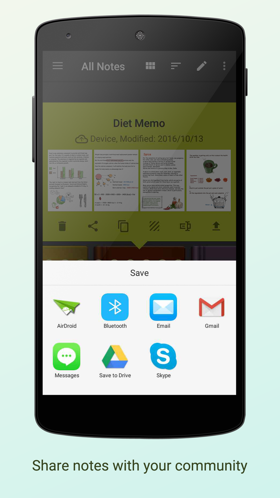 اسکرین شات 7 برنامه NoteLedge - Digital Notebook