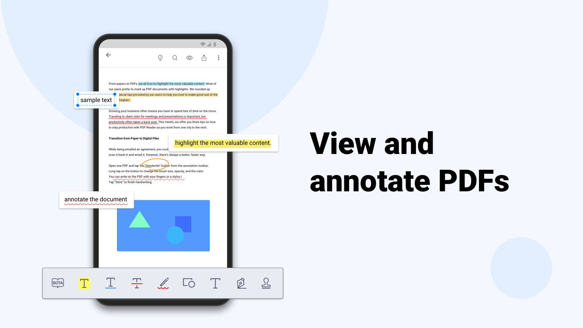 اسکرین شات 3 برنامه PDF Reader: Edit & Convert PDF