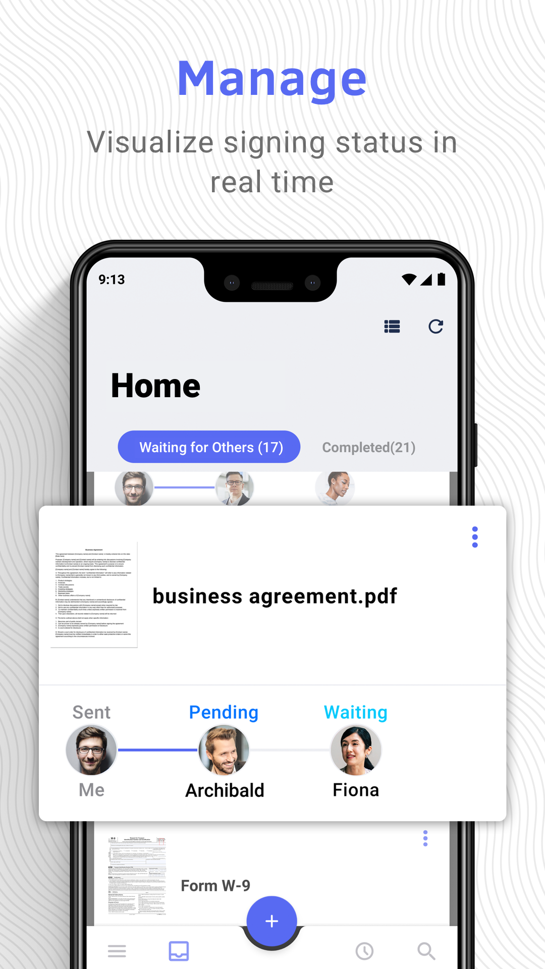 اسکرین شات 6 برنامه DottedSign - eSign & Fill Docs