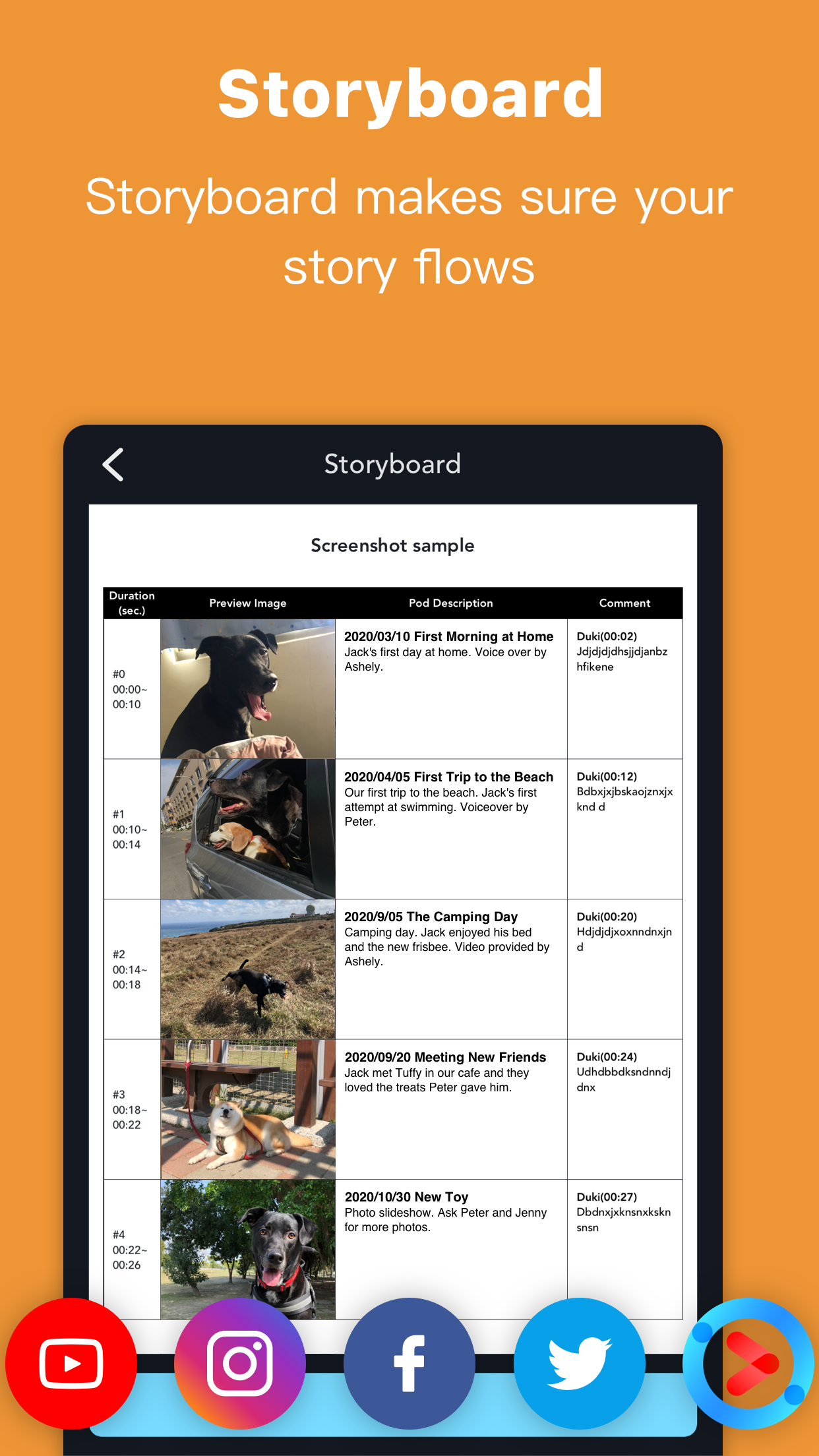 اسکرین شات 6 برنامه Write-on Video—Editor, Planner