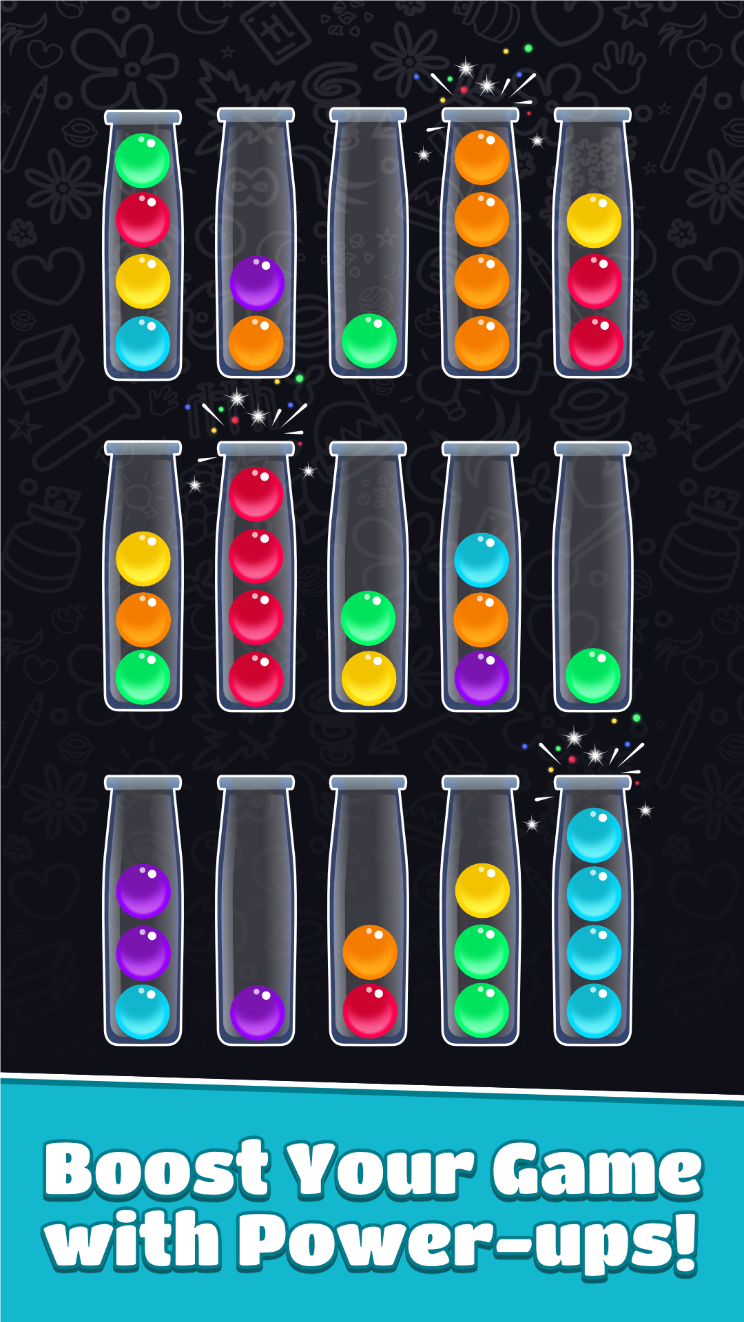 اسکرین شات 2 بازی Ball Sort Master - Puzzle Game