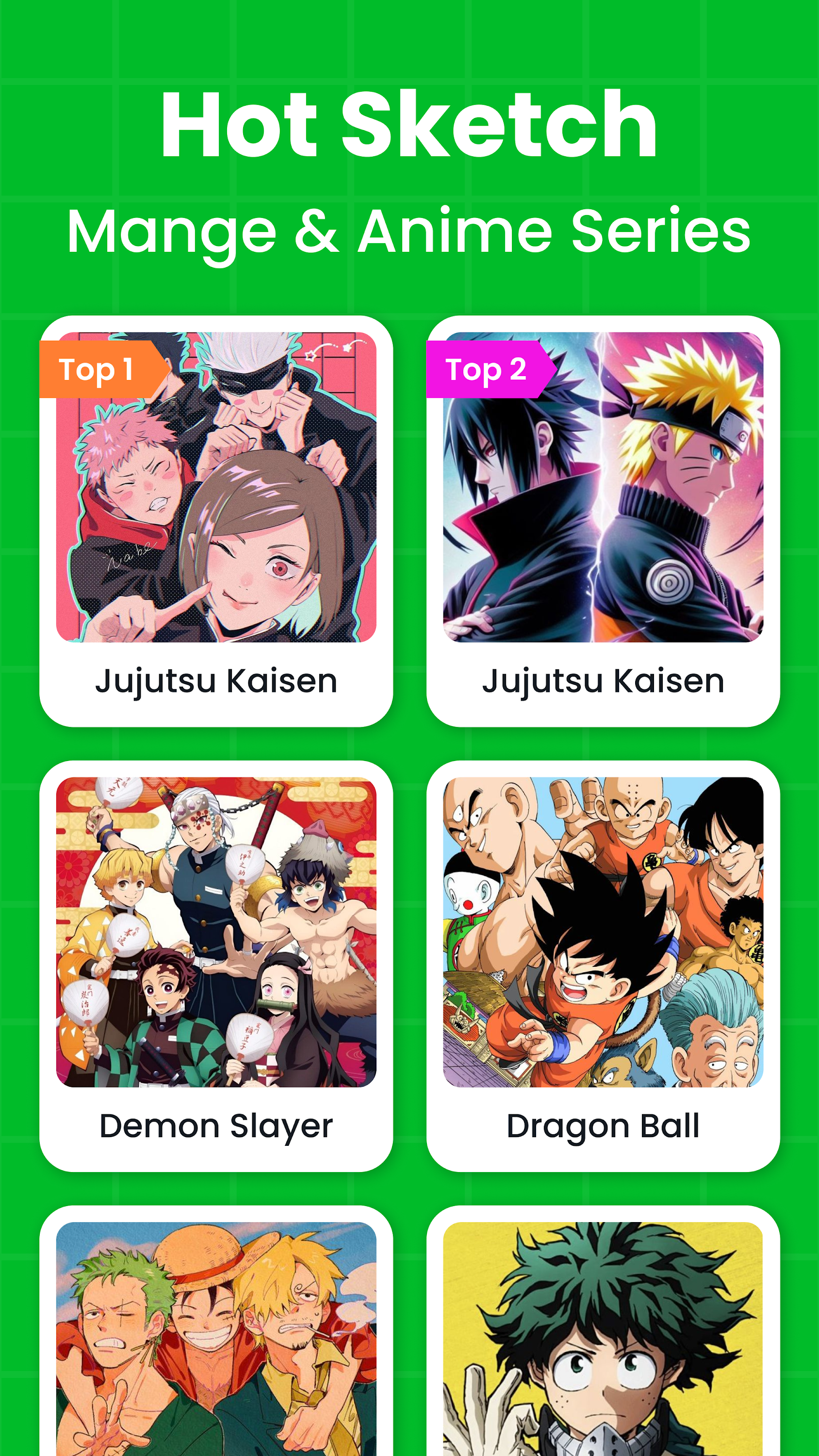اسکرین شات 4 برنامه Anime AR Draw: How to Draw