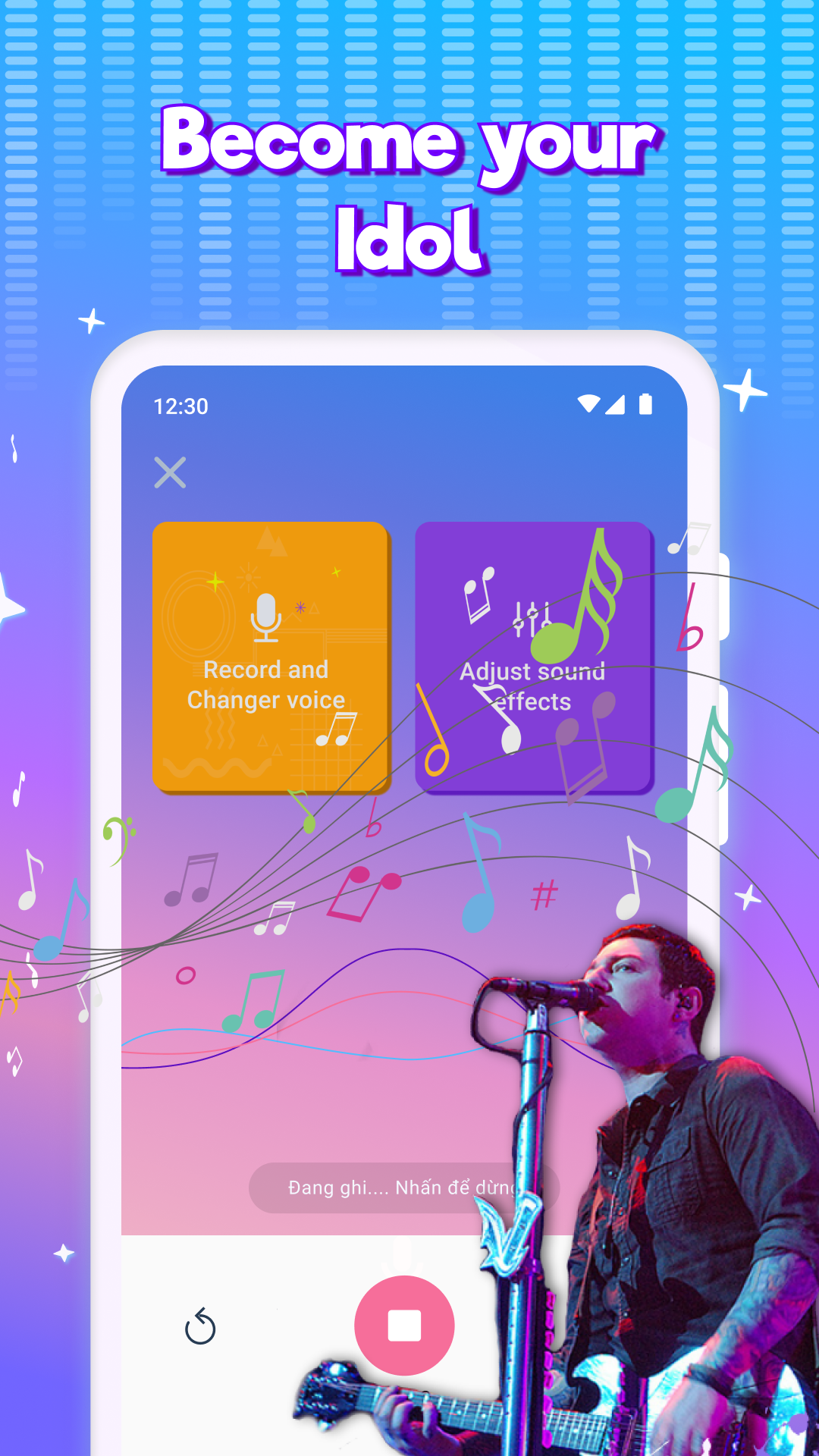 اسکرین شات 2 برنامه Voice Changer - Sound Effects