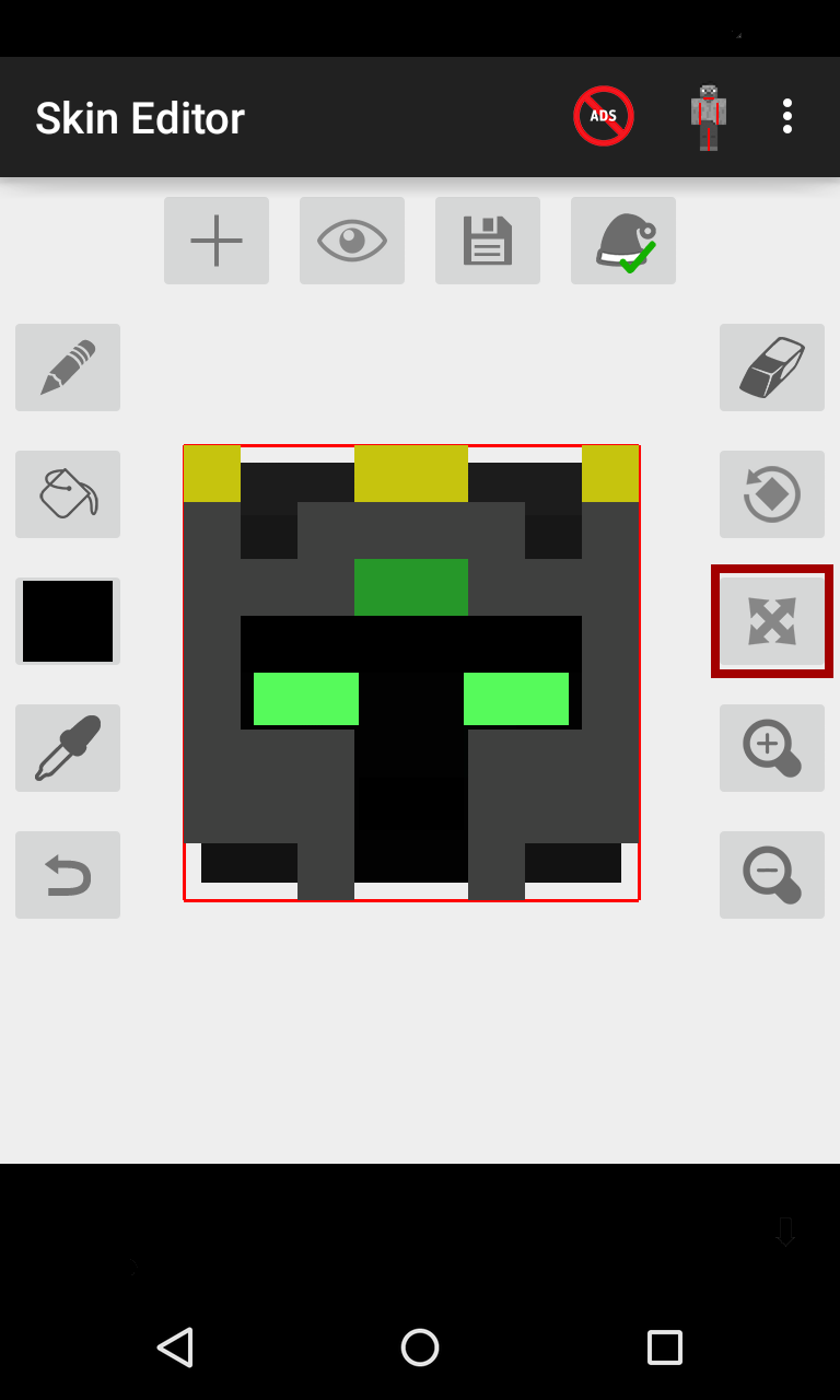 اسکرین شات 7 برنامه Skin Editor for Minecraft