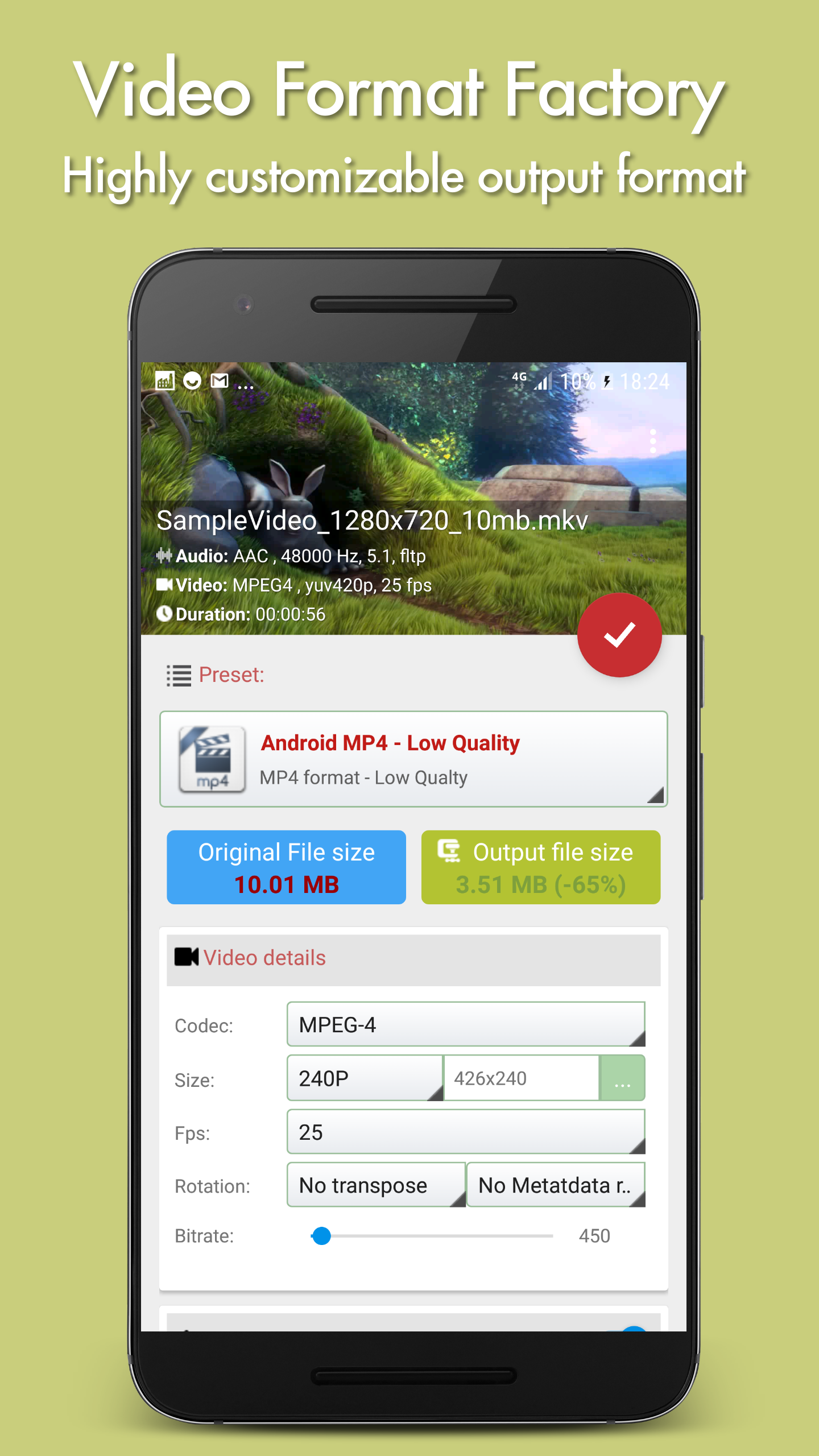 اسکرین شات 3 برنامه Video Format Factory