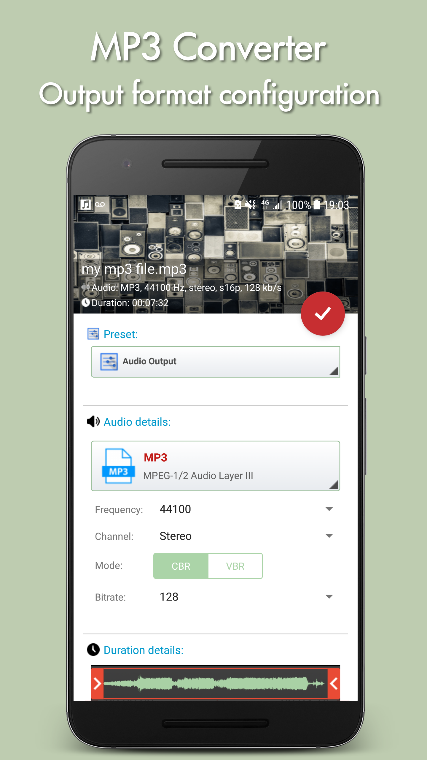 اسکرین شات 2 برنامه MP3 Converter