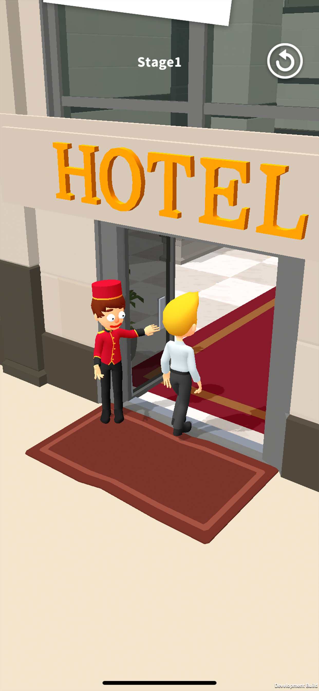 اسکرین شات 1 بازی Hotel Master 3D