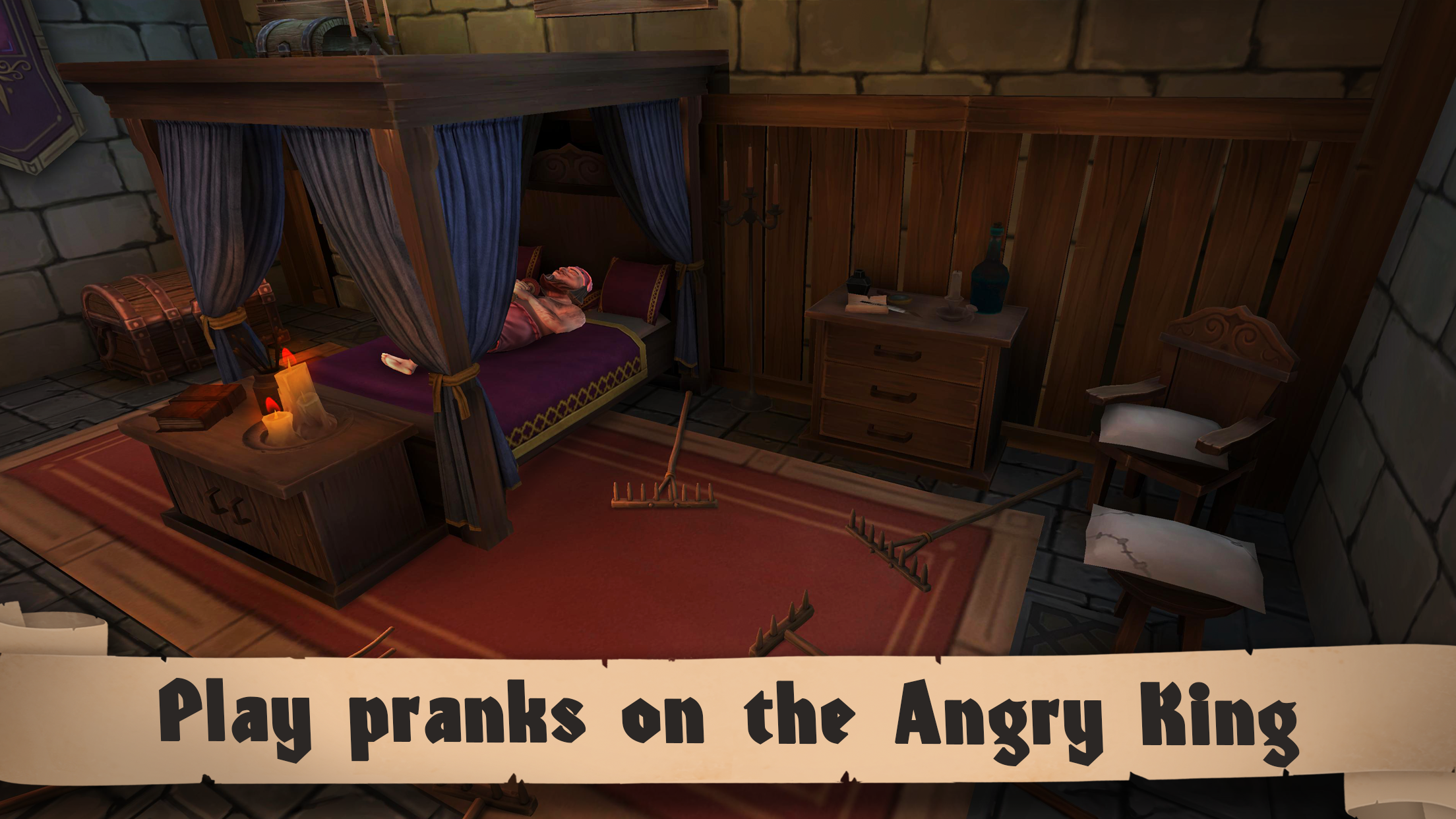 اسکرین شات 2 بازی Angry King: Scary Pranks