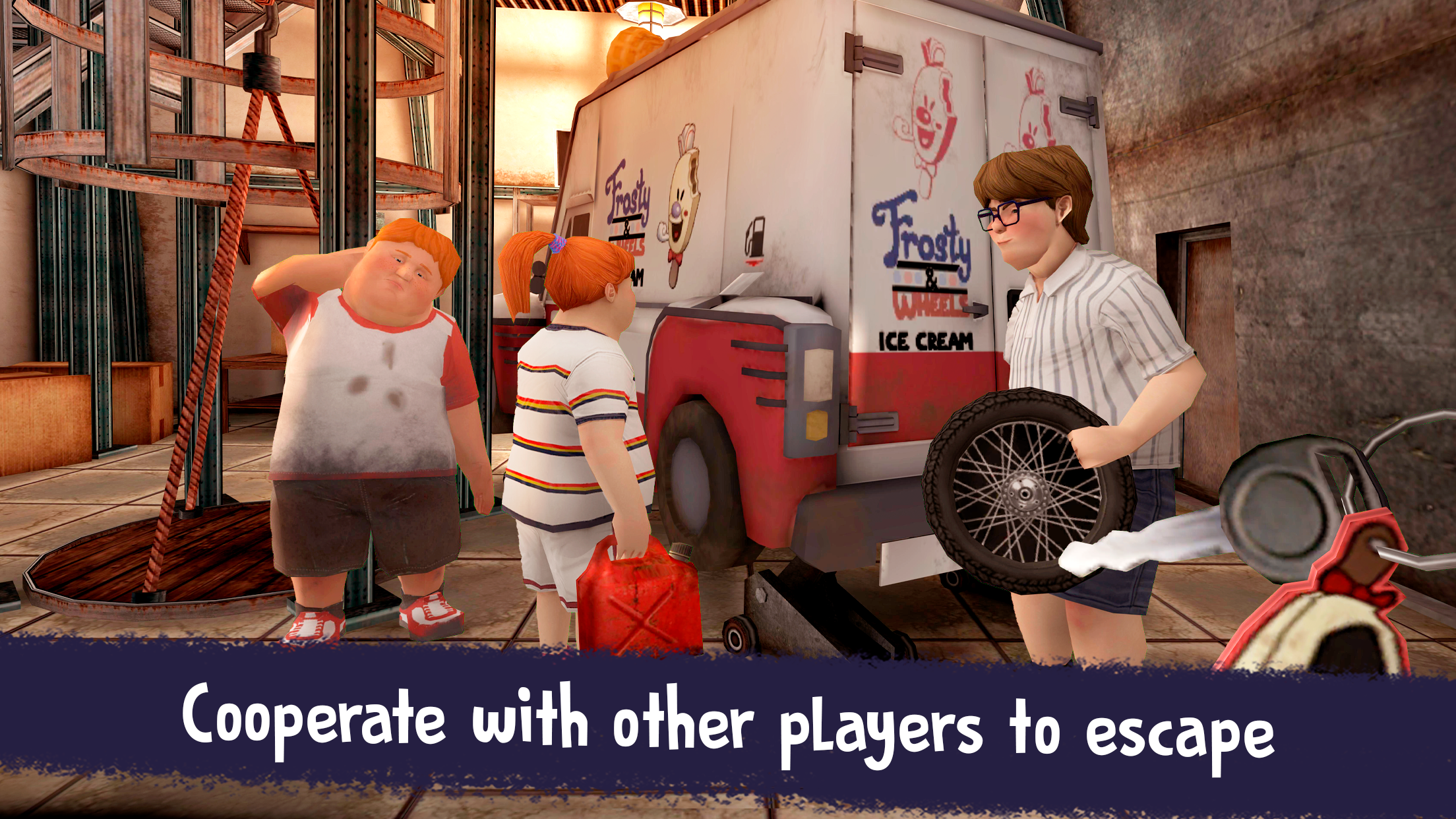 اسکرین شات 1 بازی Ice Scream United: Multiplayer
