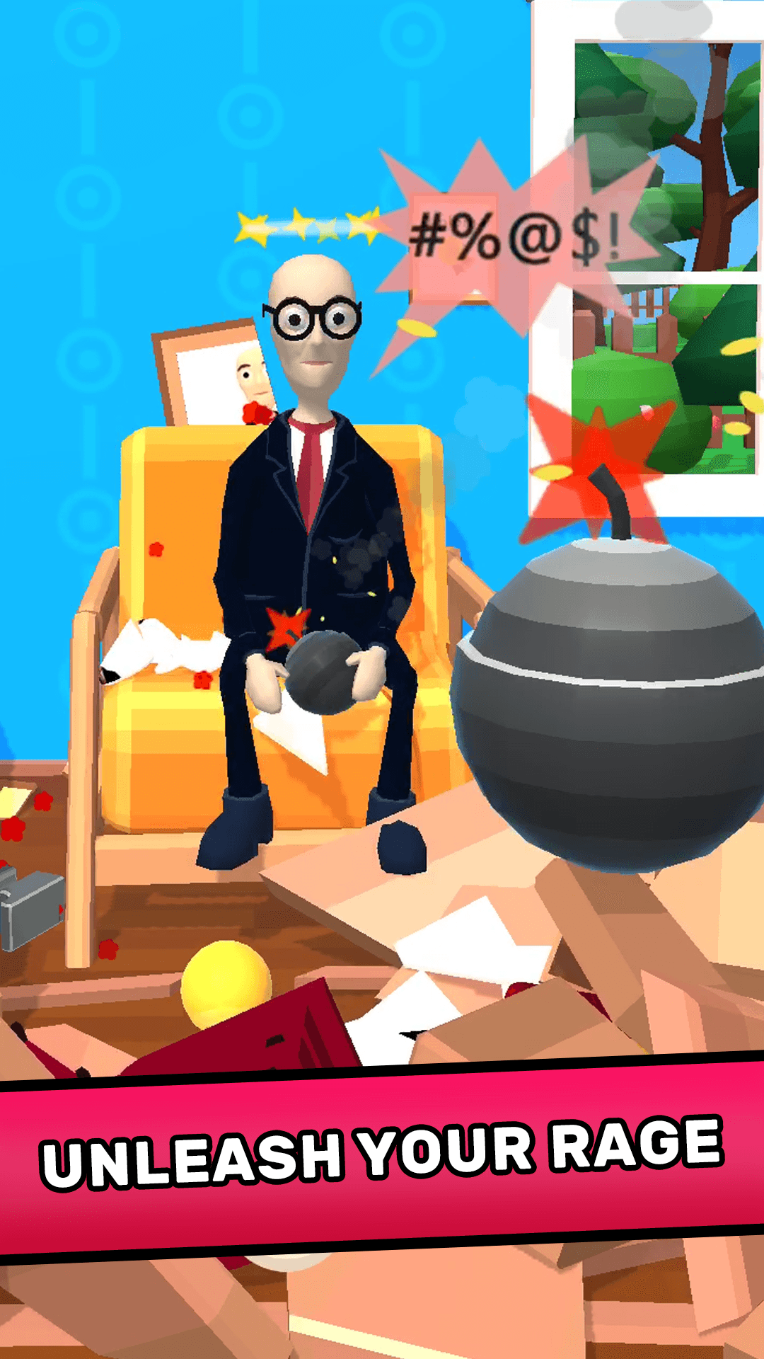 اسکرین شات 1 بازی Room Rage